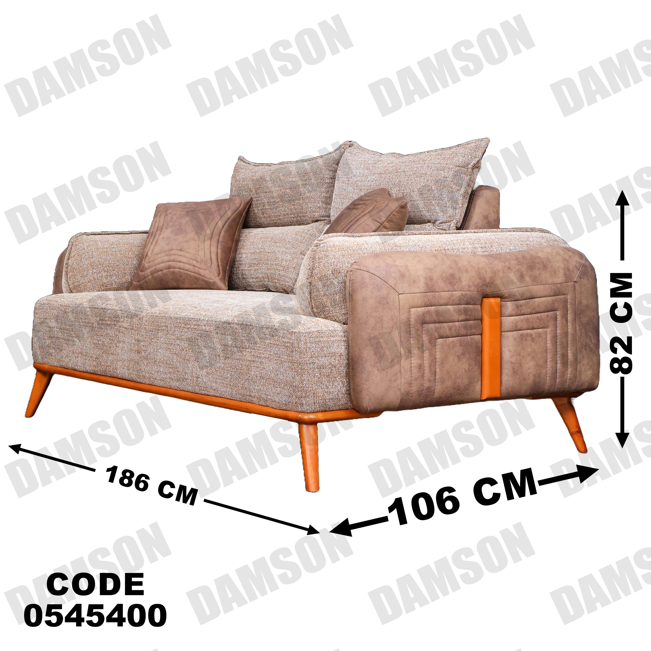 كنبة 4-454 - Damson Furnitureكنبة 4-454