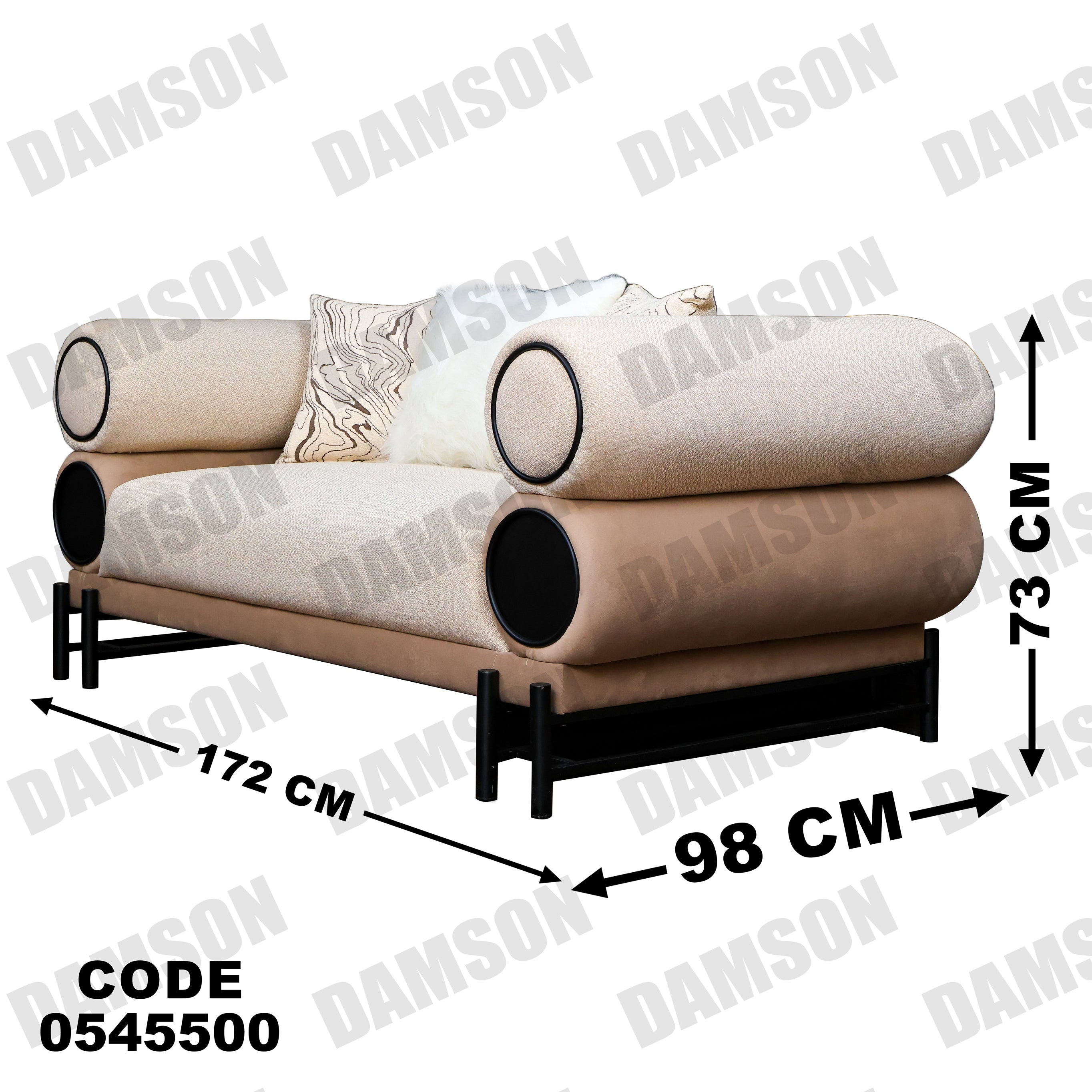 كنبة 4-455 - Damson Furnitureكنبة 4-455