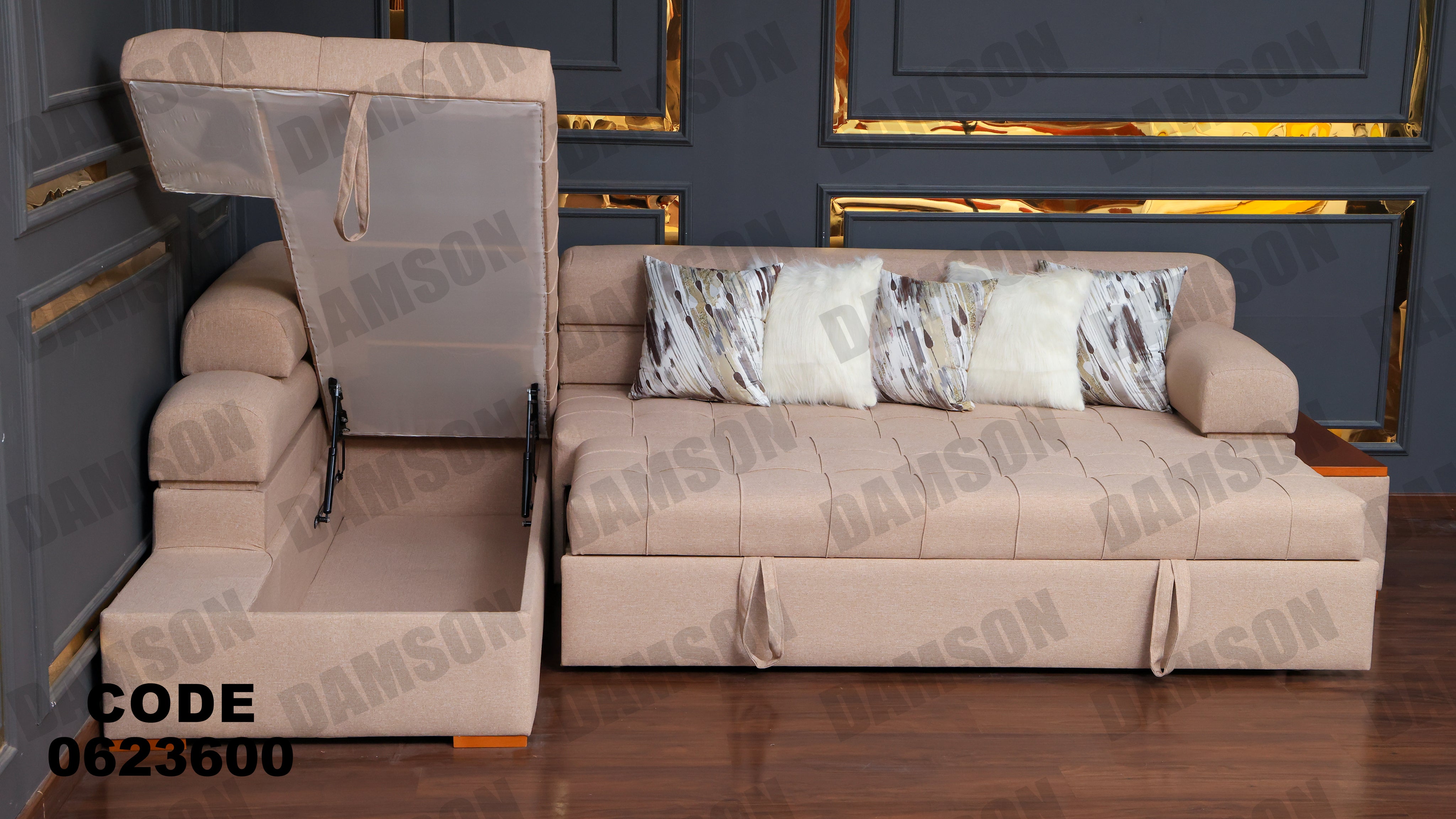 ركنة سرير و سحارة 236 - Damson Furnitureركنة سرير و سحارة 236