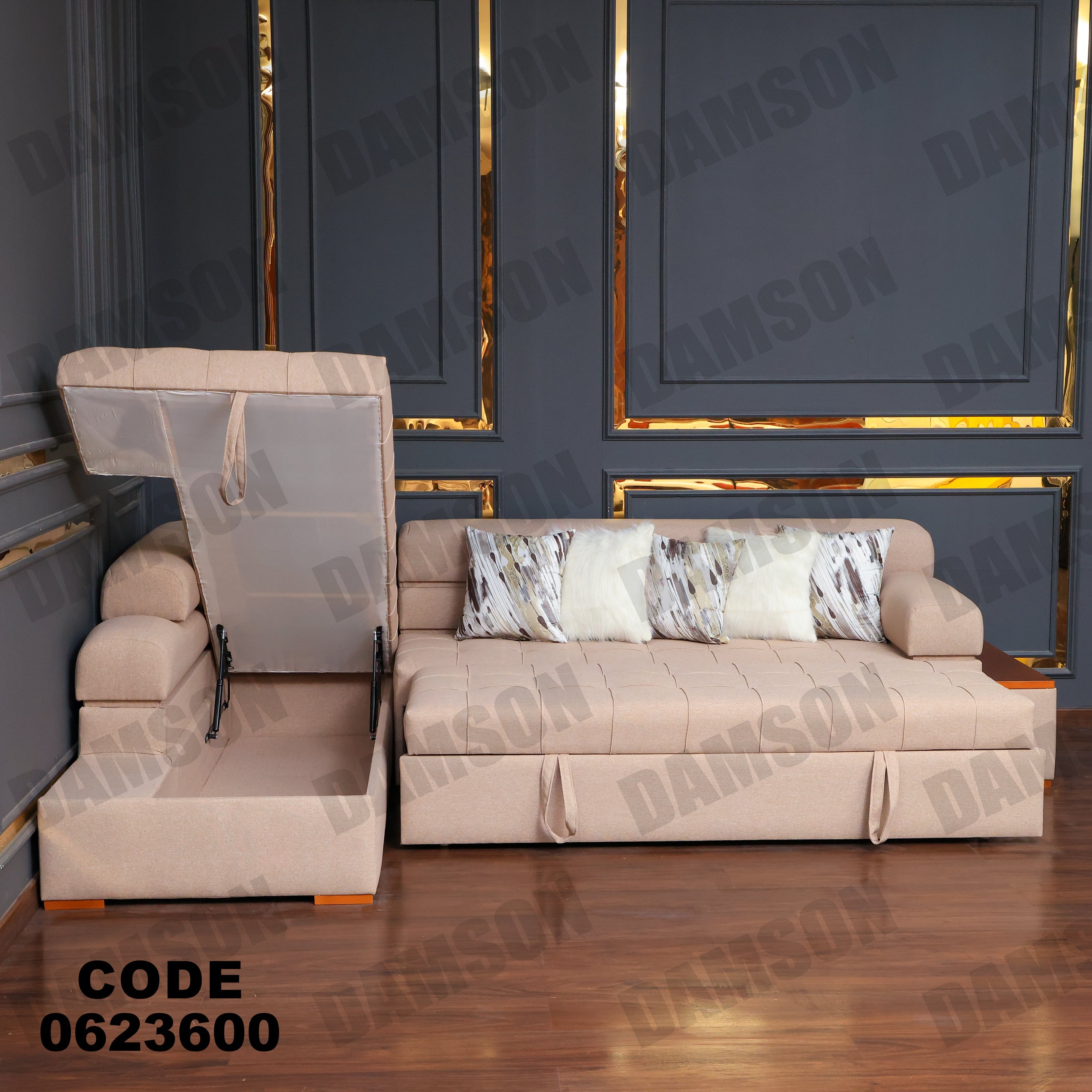 ركنة سرير و سحارة 236 - Damson Furnitureركنة سرير و سحارة 236