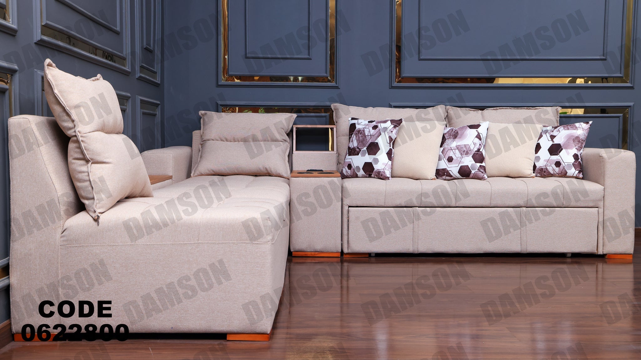 ركنة سرير وسحارة 228 - Damson Furnitureركنة سرير وسحارة 228