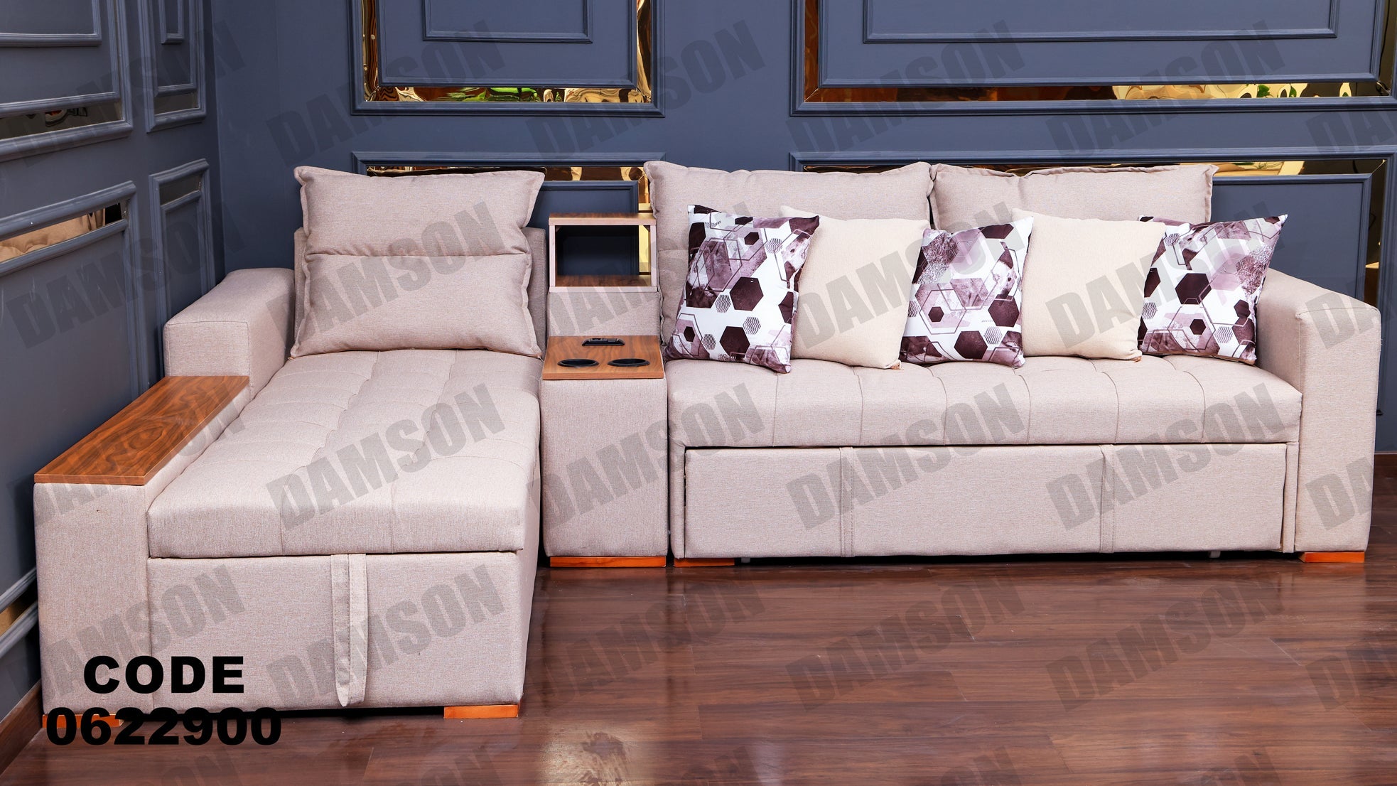 ركنة سرير وسحارة 229 - Damson Furnitureركنة سرير وسحارة 229