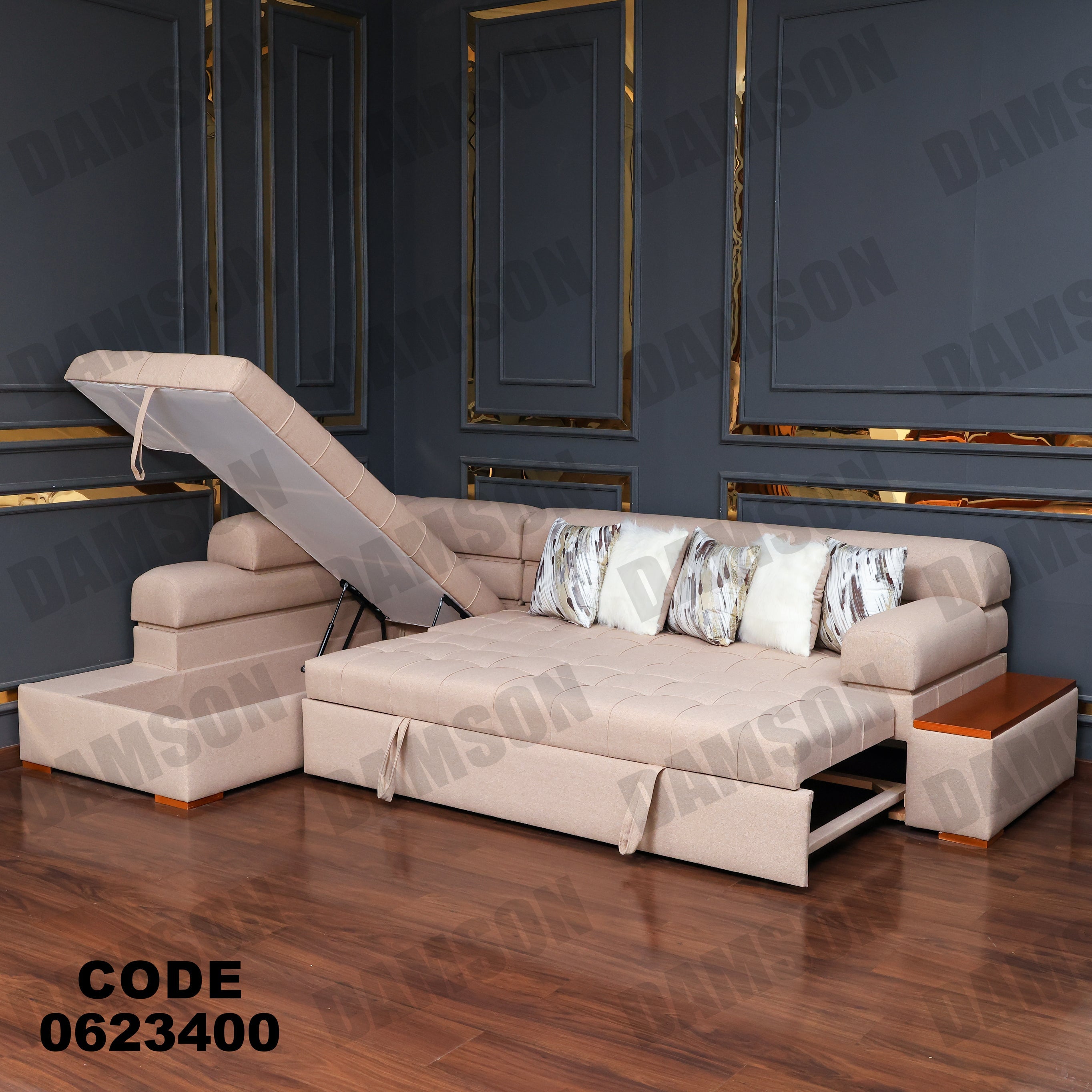 ركنة سرير وسحارة 234 - Damson Furnitureركنة سرير وسحارة 234