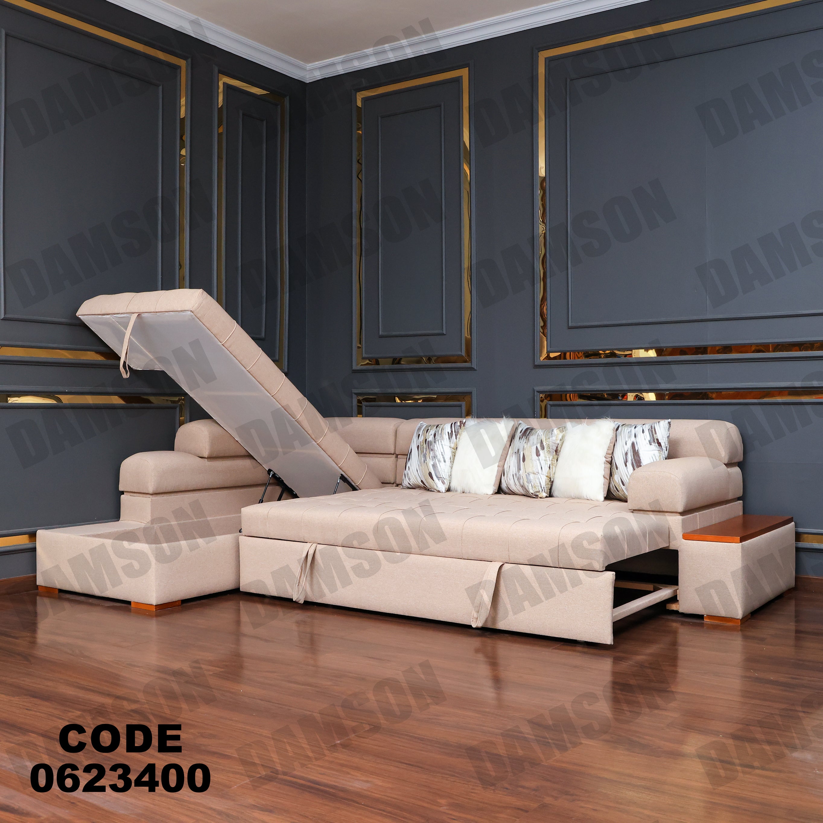 ركنة سرير وسحارة 234 - Damson Furnitureركنة سرير وسحارة 234