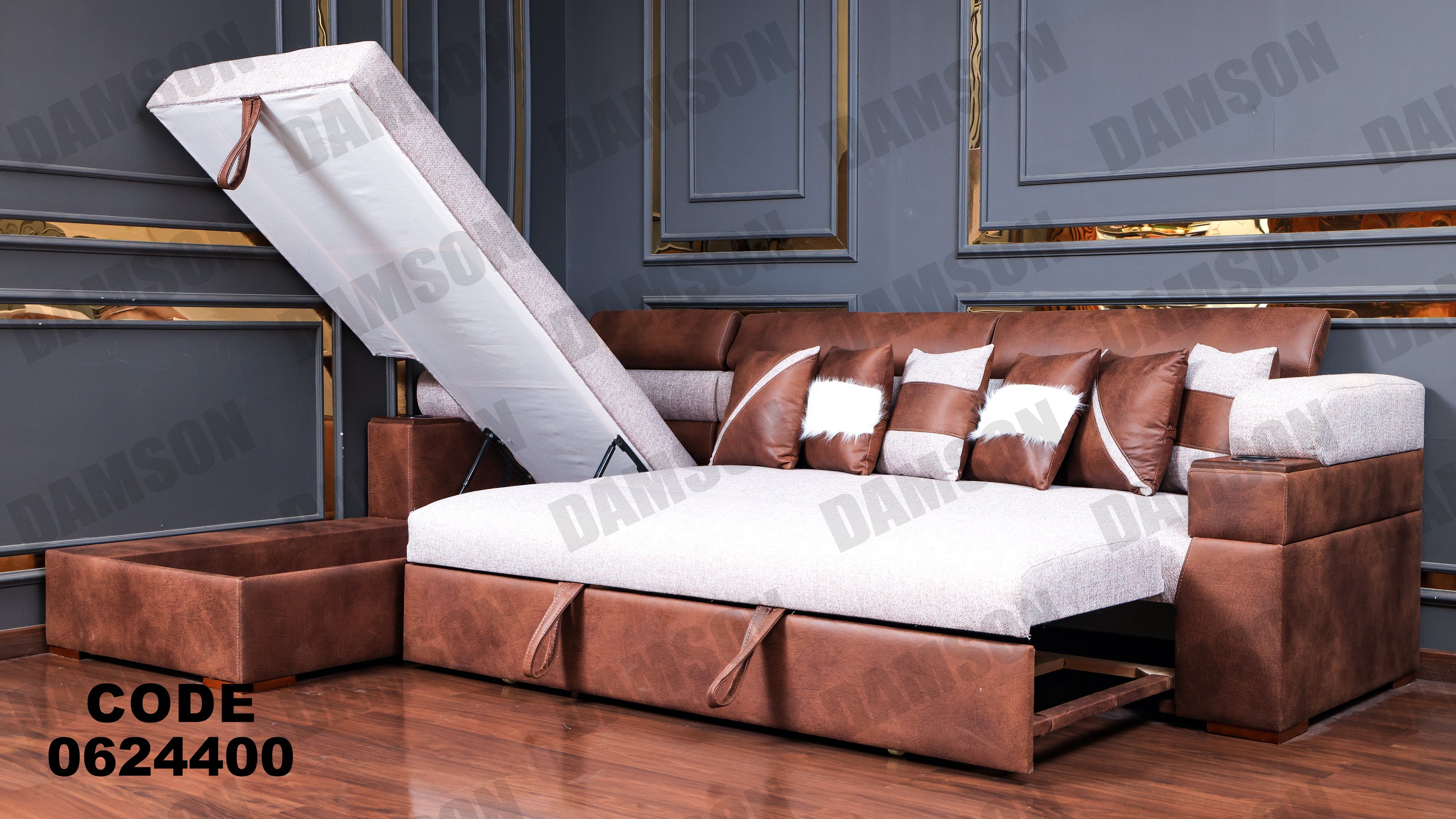 ركنة سرير وسحارة 244 - Damson Furnitureركنة سرير وسحارة 244