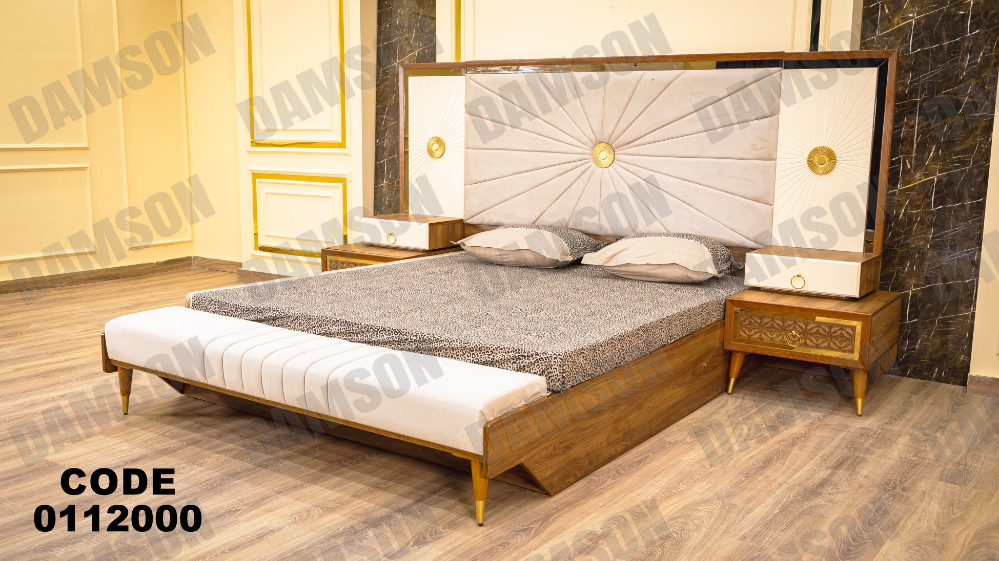 غرفة نوم ماستر 120 - Damson Furnitureغرفة نوم ماستر 120