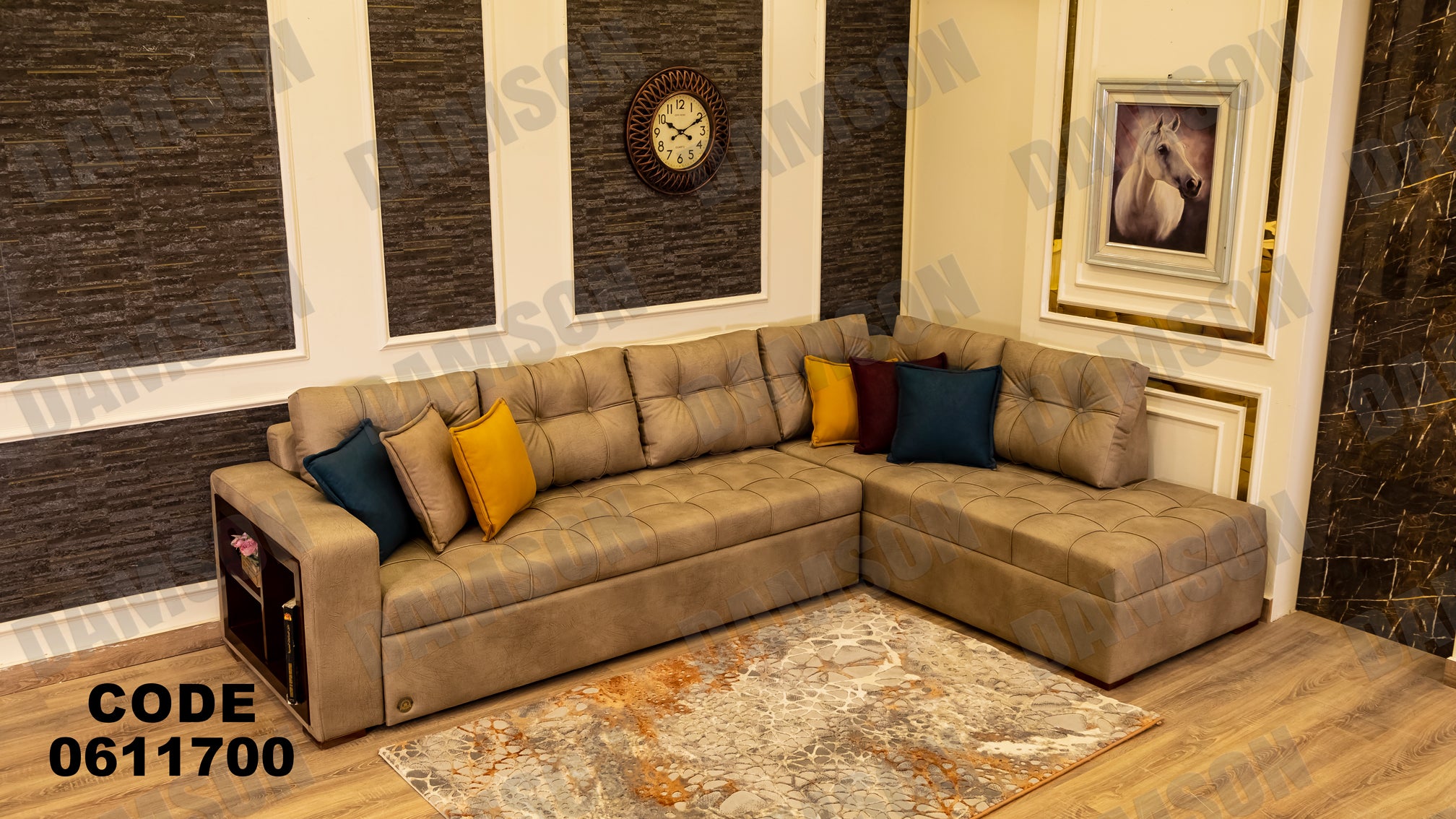 ركنة سرير و سحارة 117 - Damson Furnitureركنة سرير و سحارة 117