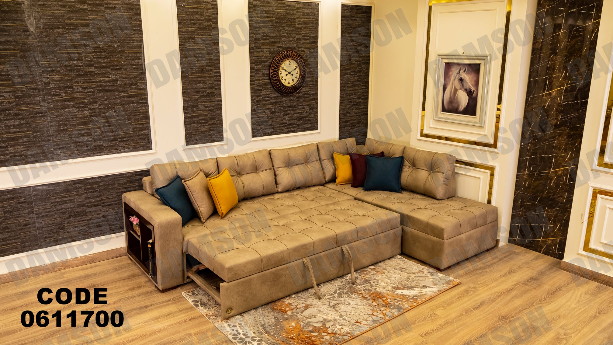 ركنة سرير و سحارة 117 - Damson Furnitureركنة سرير و سحارة 117
