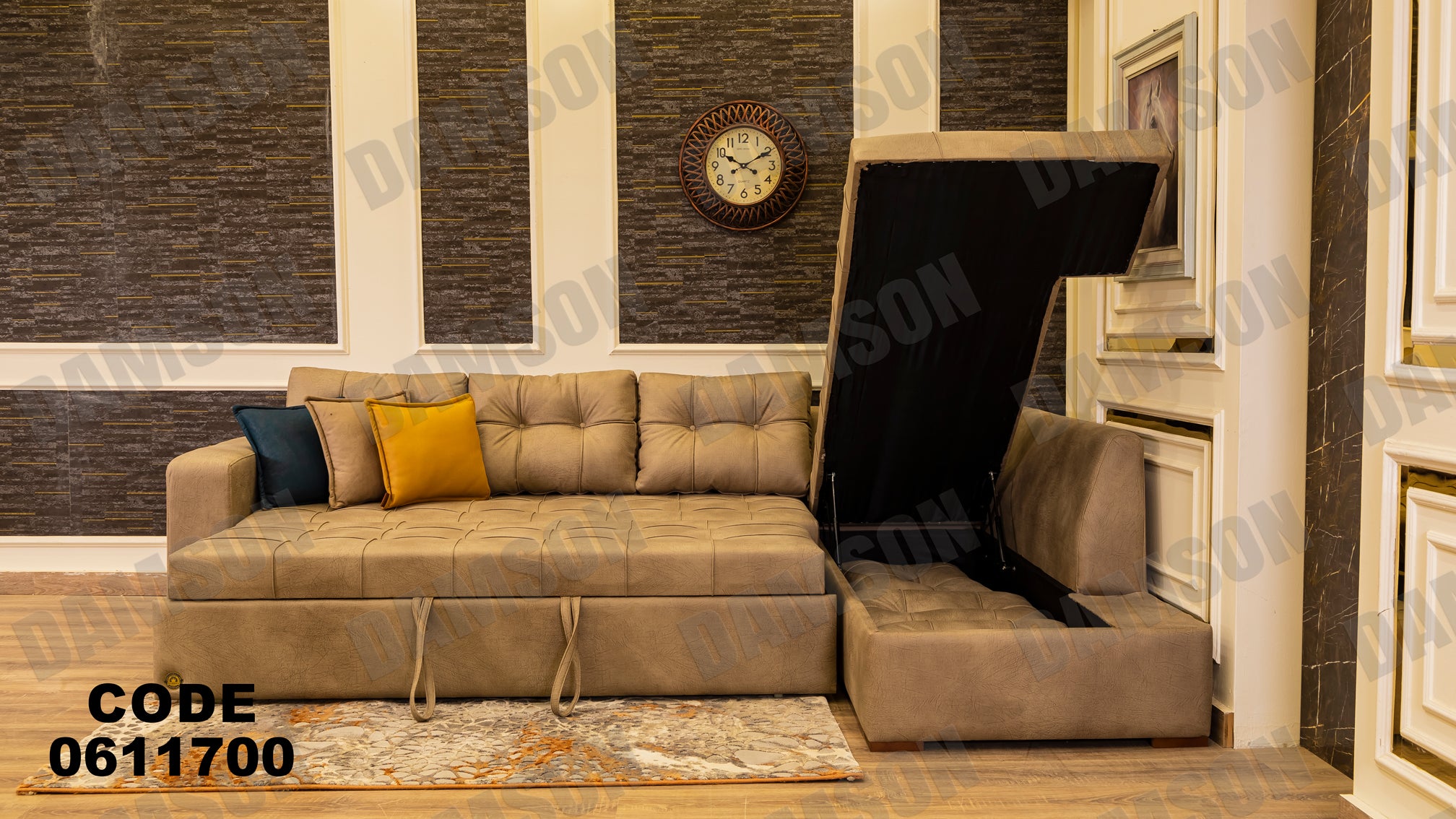 ركنة سرير و سحارة 117 - Damson Furnitureركنة سرير و سحارة 117