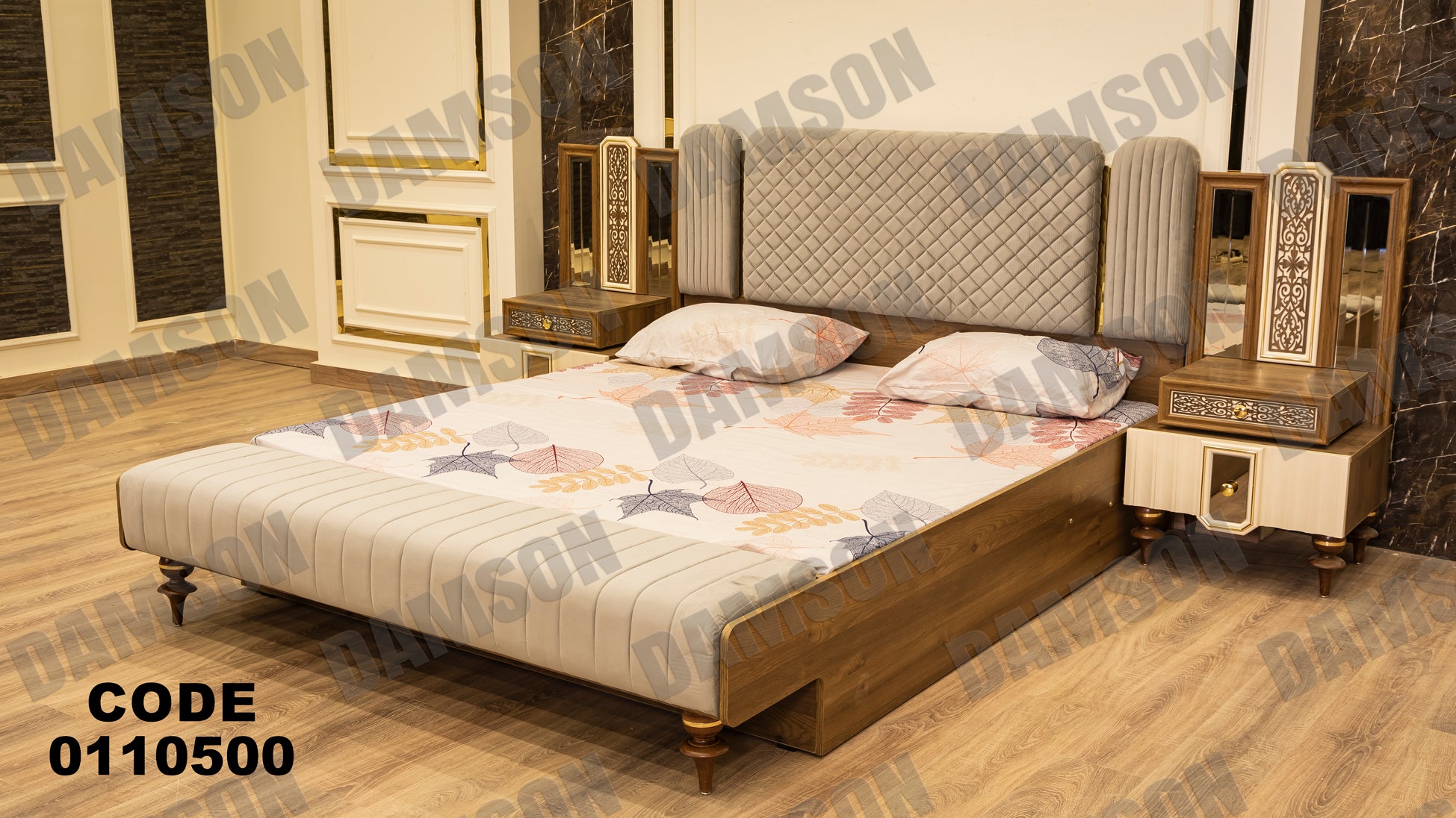 غرفة نوم ماستر 105 - Damson Furnitureغرفة نوم ماستر 105