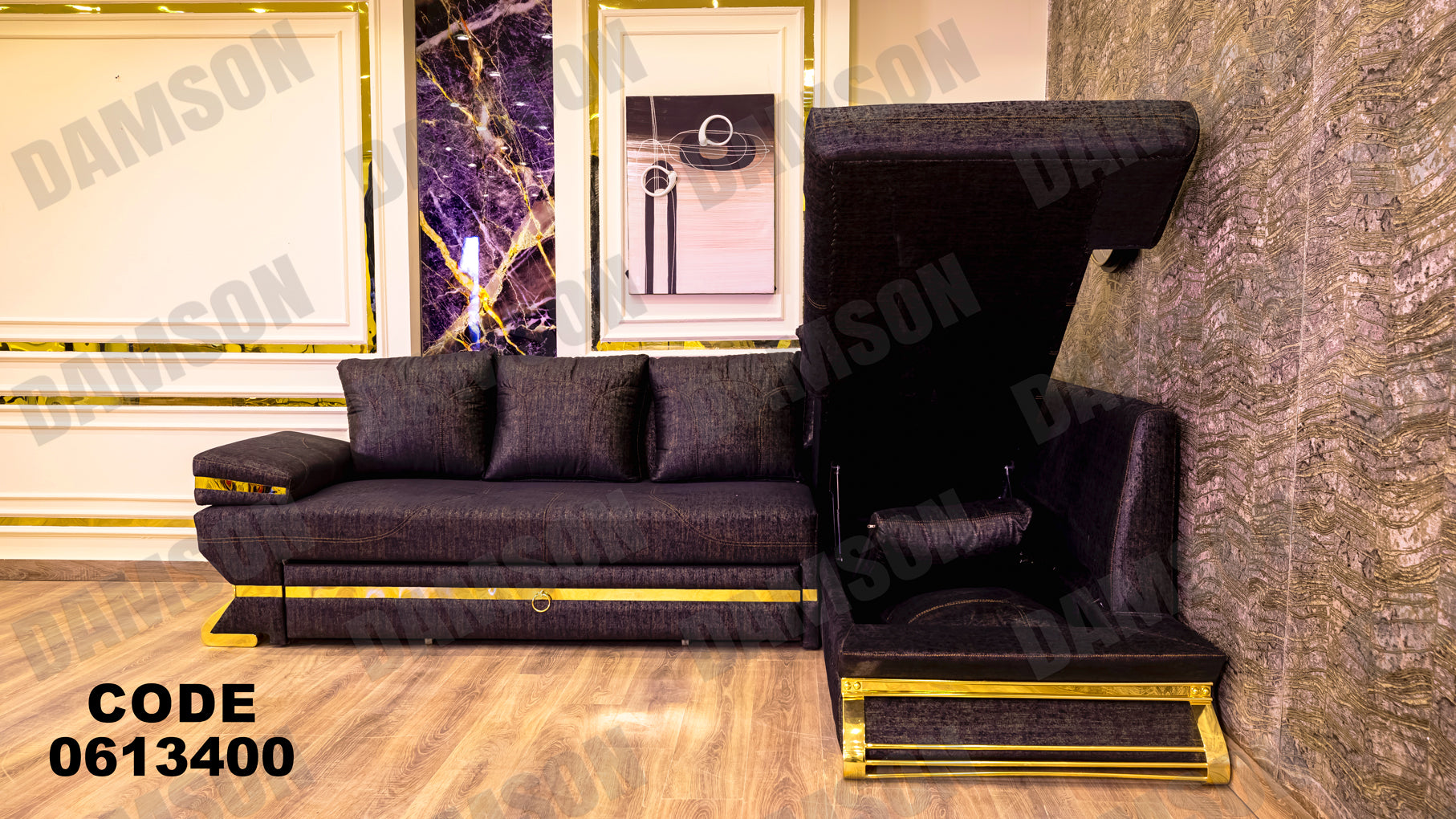 ركنة سرير و سحارة 134 - Damson Furnitureركنة سرير و سحارة 134