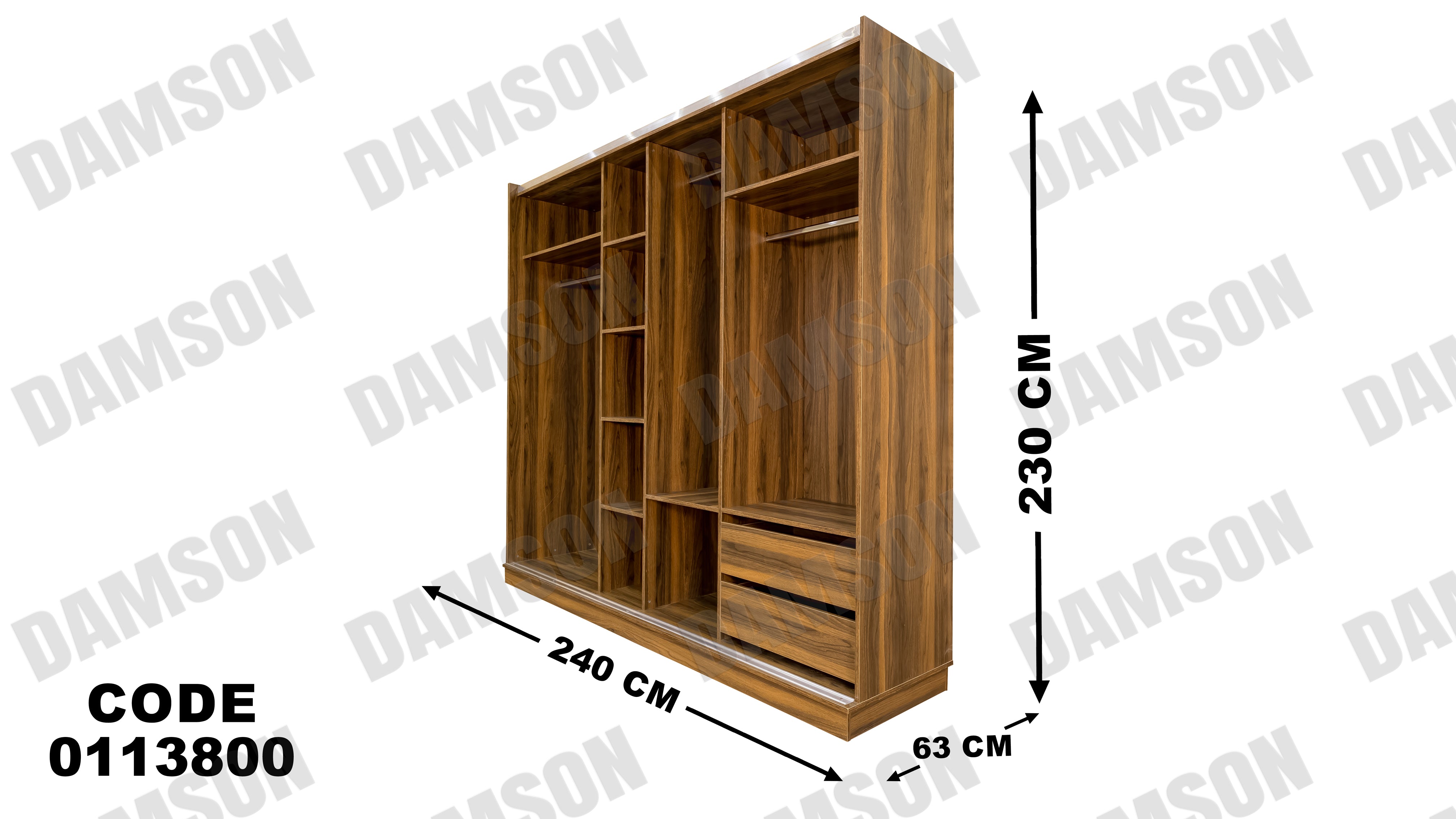 غرفة نوم ماستر 138 - Damson Furnitureغرفة نوم ماستر 138