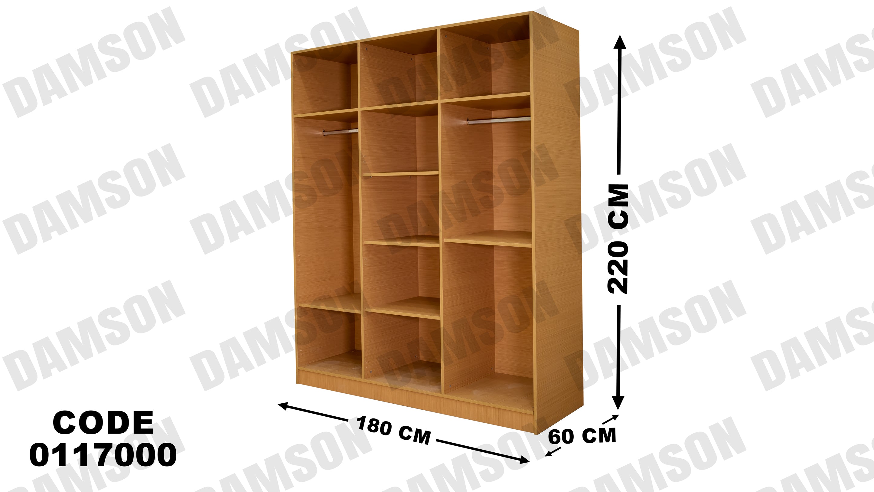 غرفة نوم ماستر 170 - Damson Furnitureغرفة نوم ماستر 170