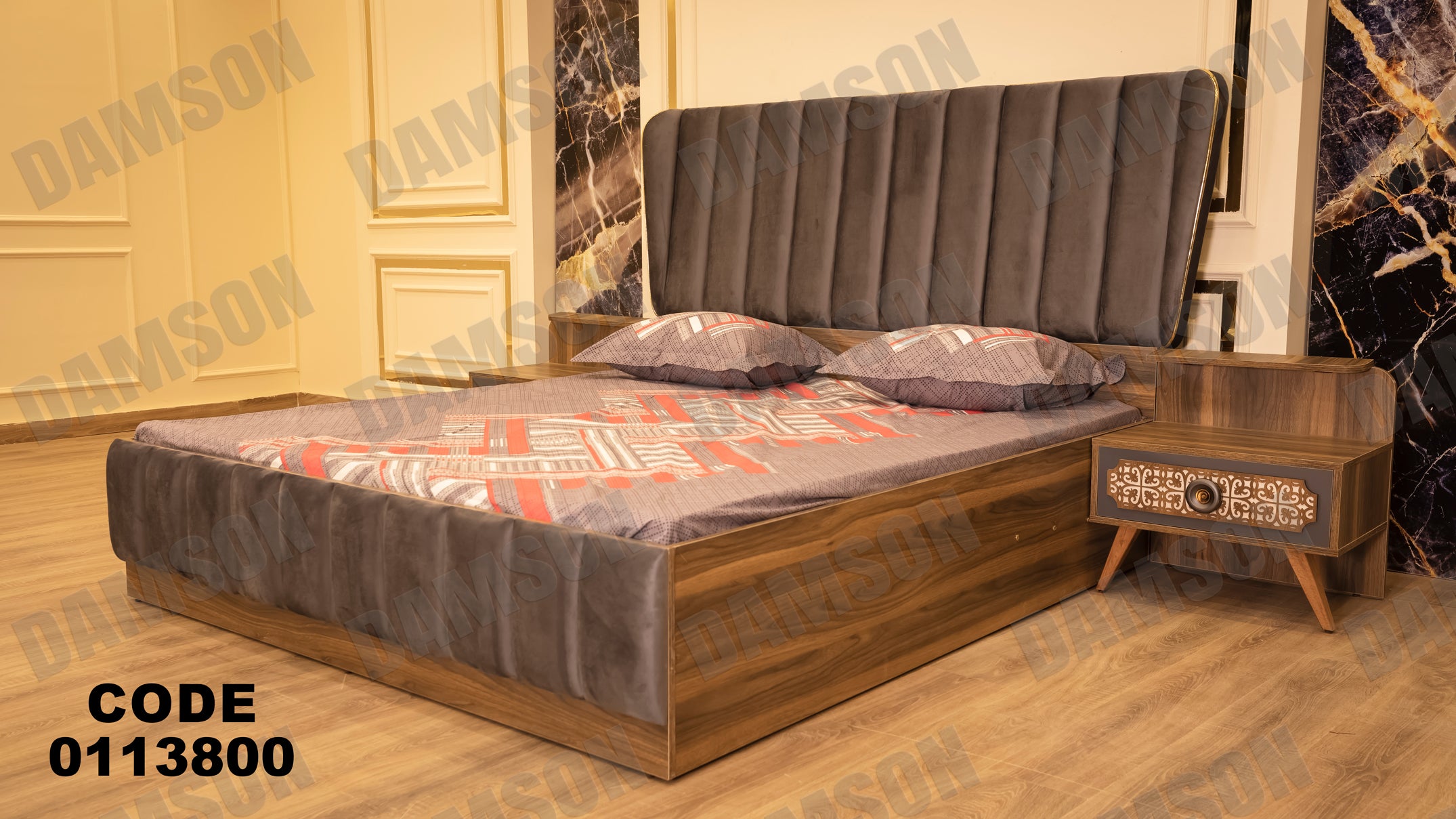 غرفة نوم ماستر 138 - Damson Furnitureغرفة نوم ماستر 138