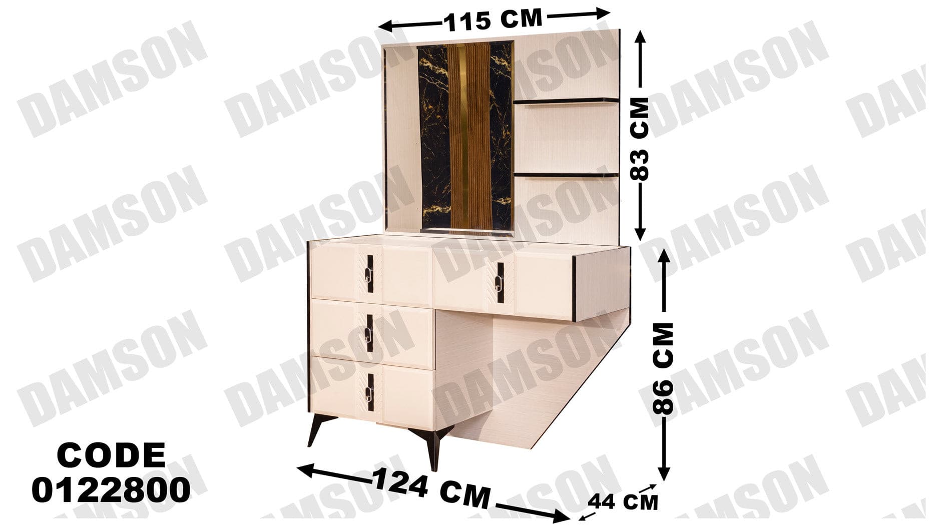 غرفة نوم ماستر 228 - Damson Furnitureغرفة نوم ماستر 228