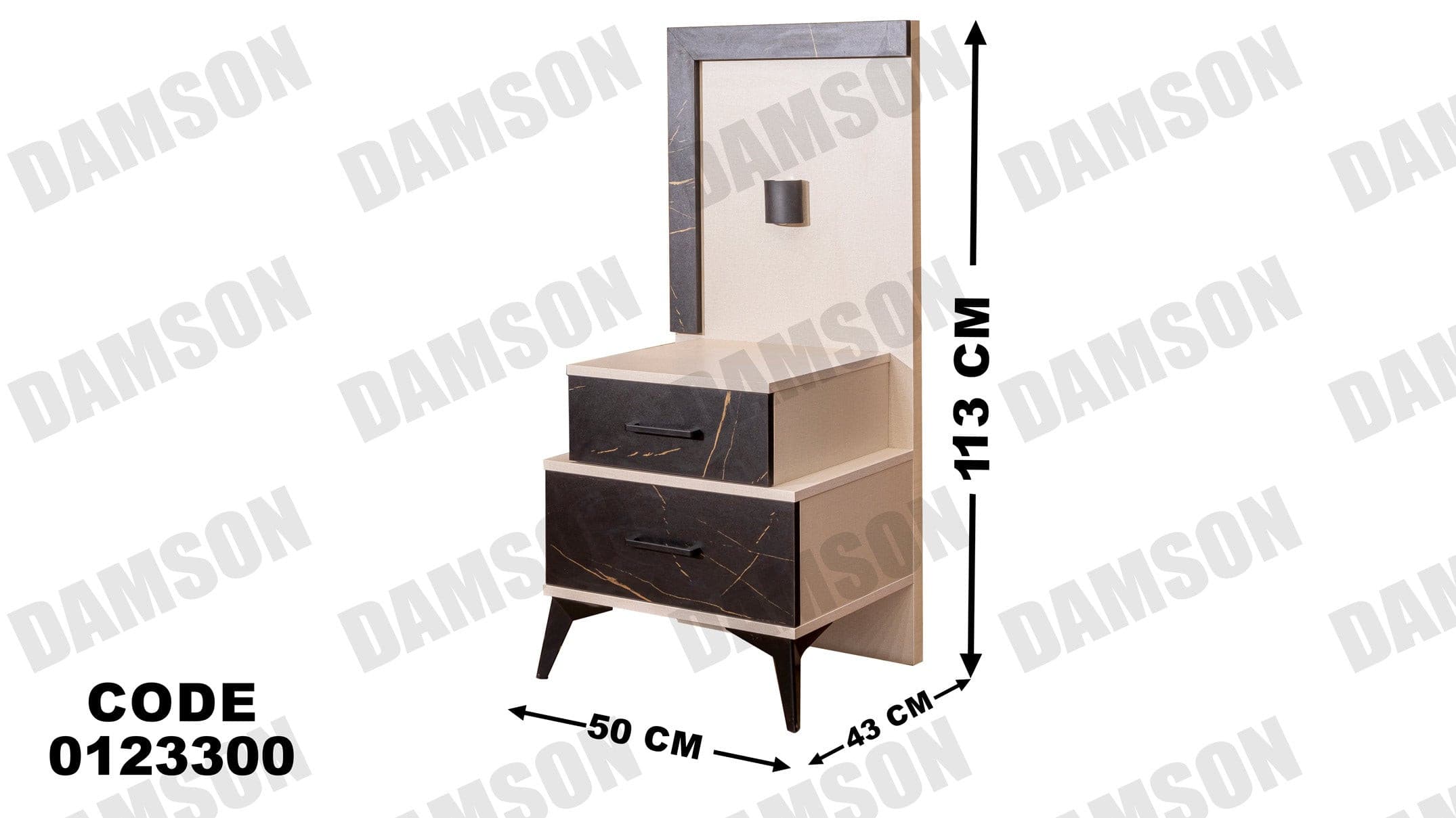 غرفة نوم ماستر 233 - Damson Furnitureغرفة نوم ماستر 233