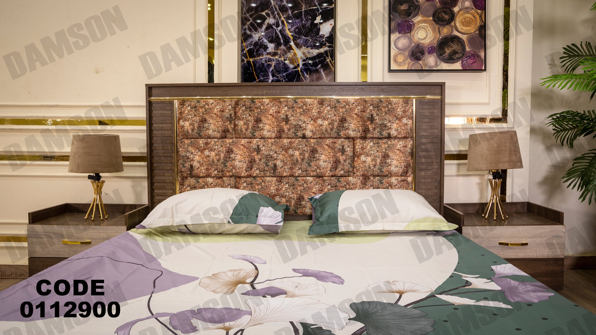غرفة نوم ماستر 129 - Damson Furnitureغرفة نوم ماستر 129