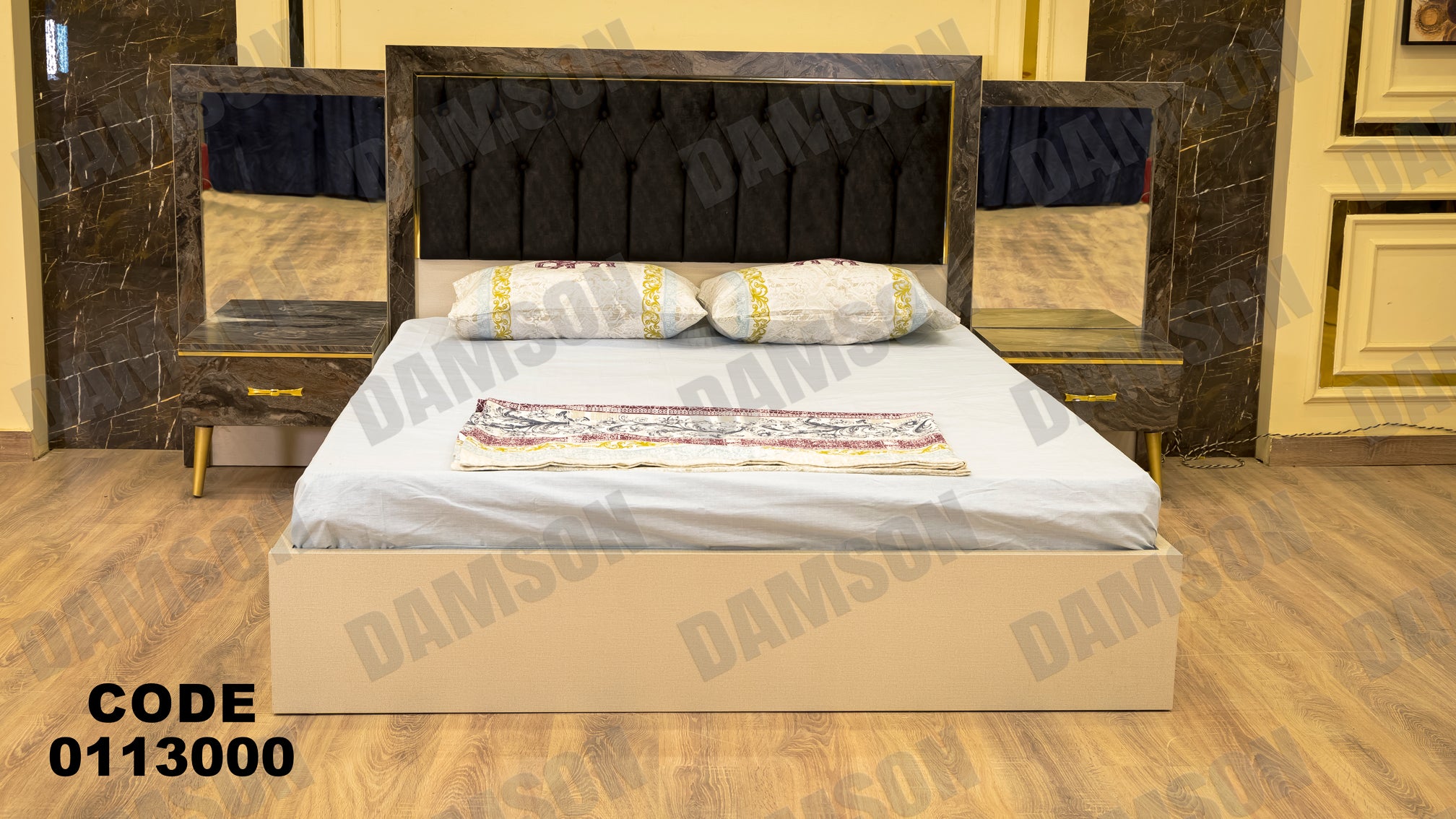 غرفة نوم ماستر 130 - Damson Furnitureغرفة نوم ماستر 130