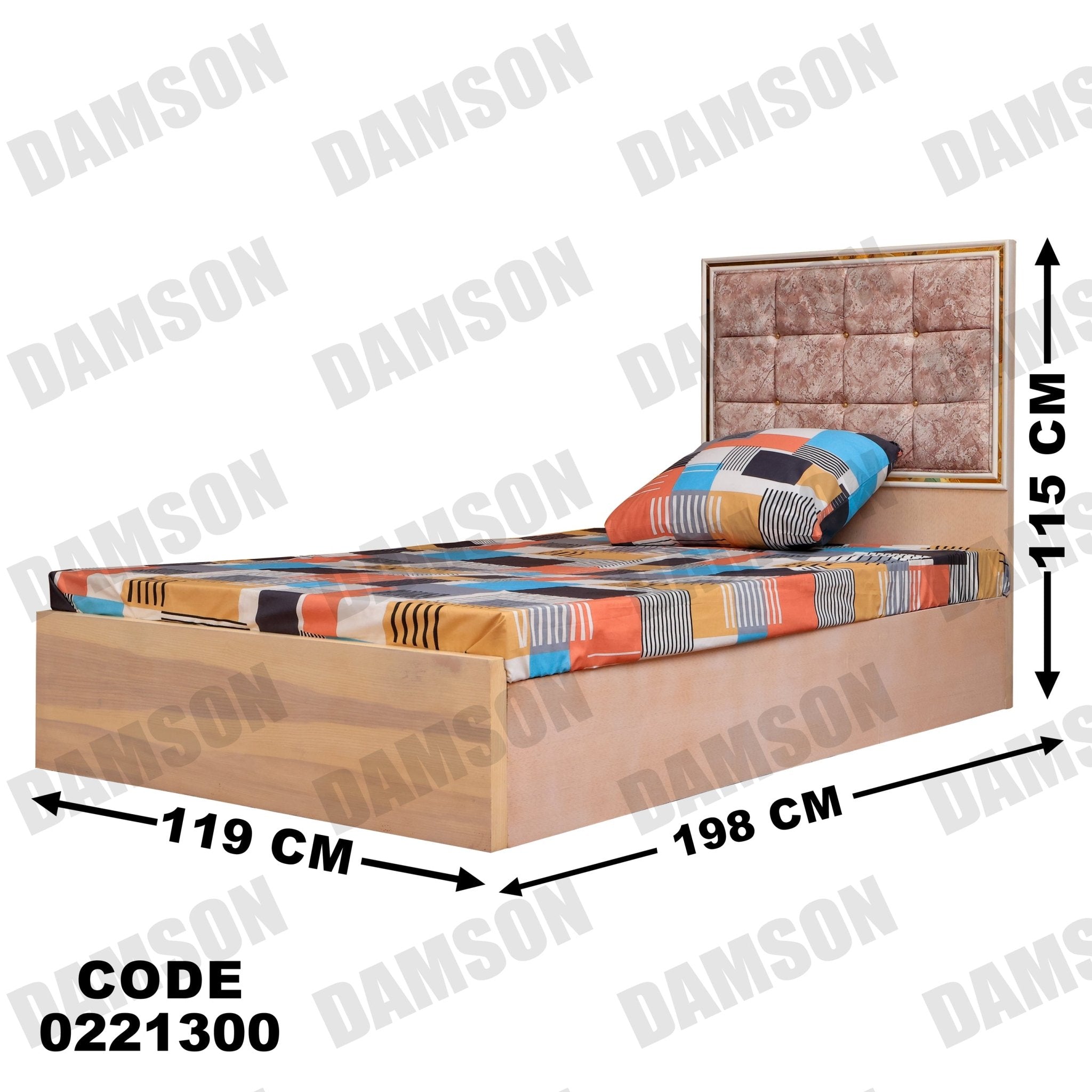 سرير اطفال 213 - Damson Furnitureسرير اطفال 213