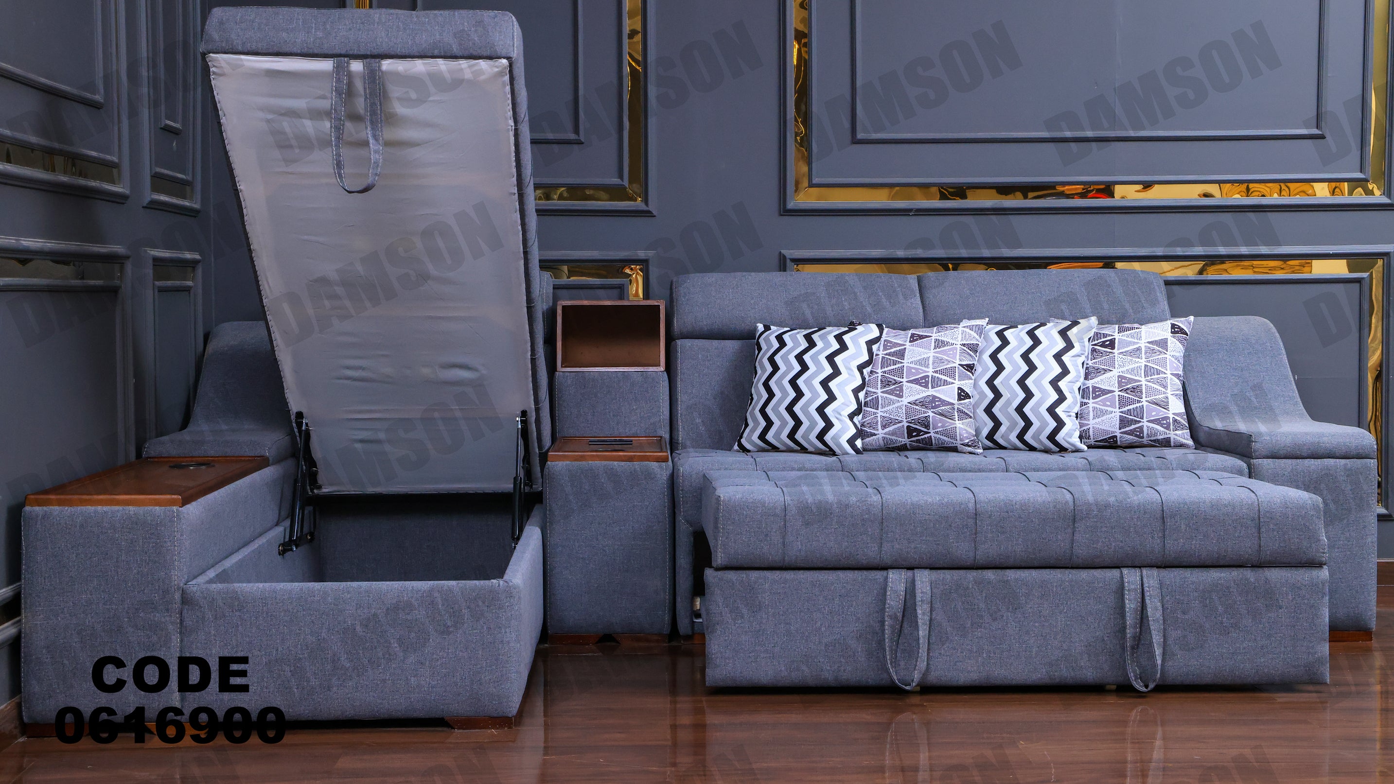 ركنة سرير و سحارة 169 - Damson Furnitureركنة سرير و سحارة 169