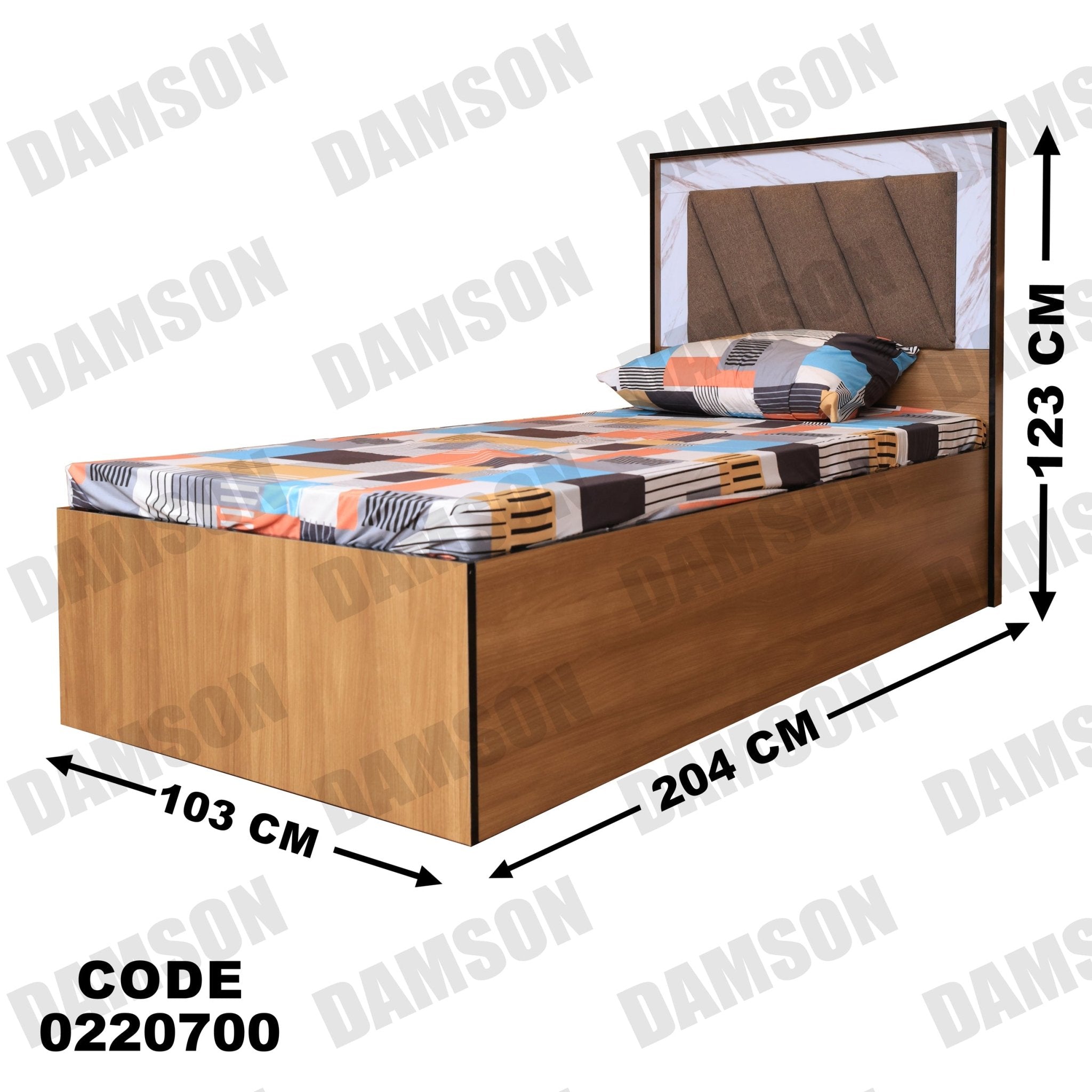 سرير اطفال 207 - Damson Furnitureسرير اطفال 207