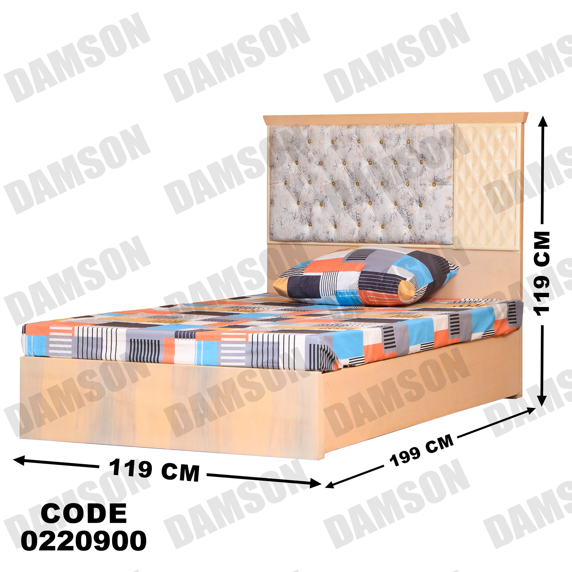 سرير اطفال 209 - Damson Furnitureسرير اطفال 209