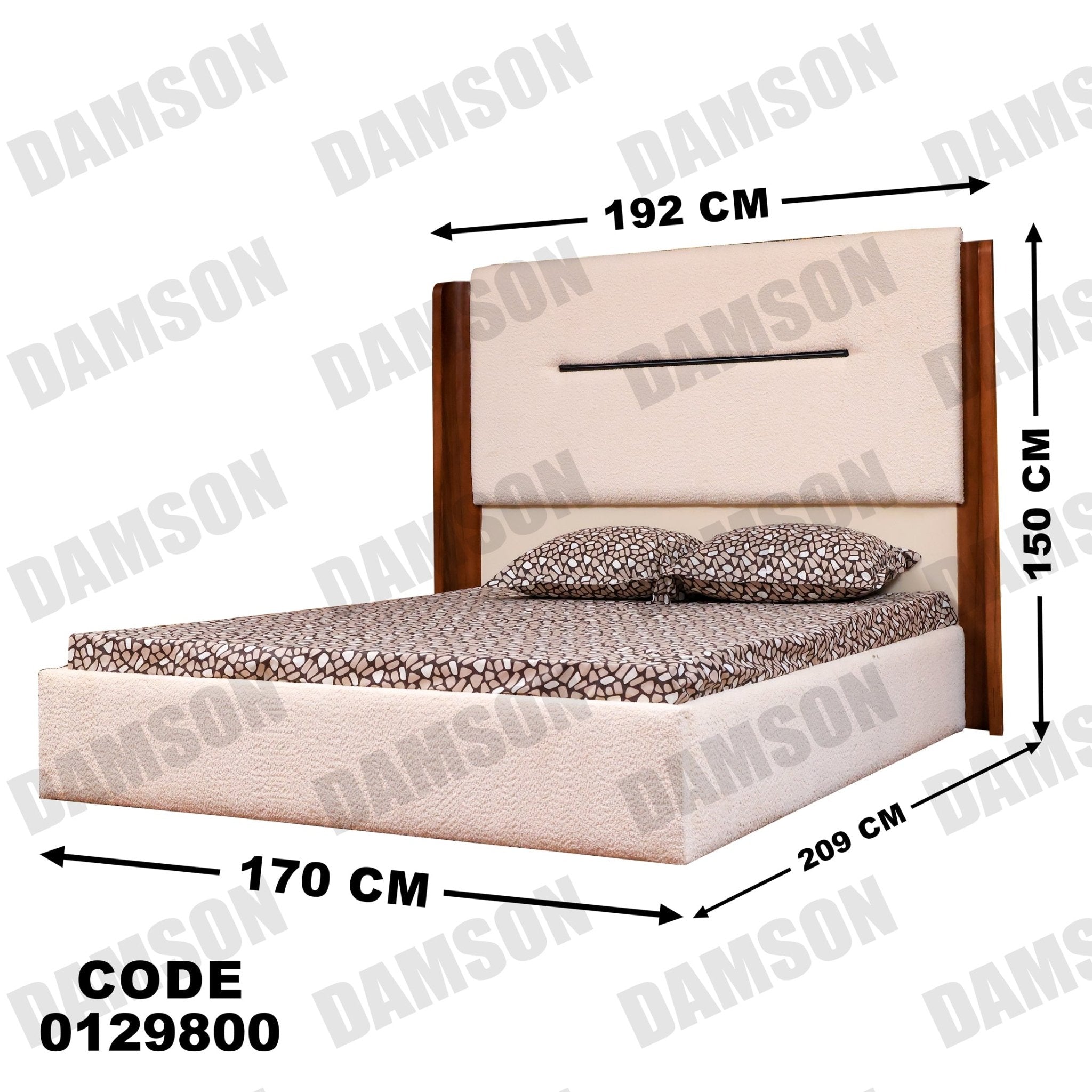 غرفة نوم ماستر 298 - Damson Furnitureغرفة نوم ماستر 298