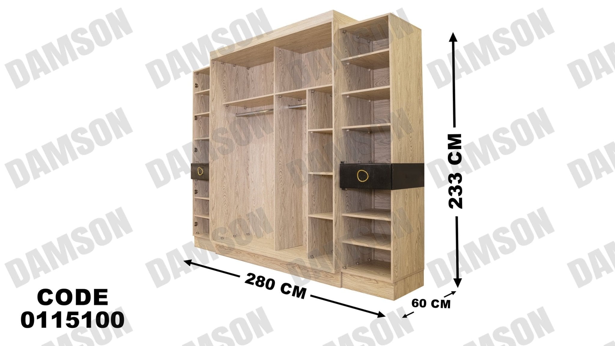 غرفة نوم ماستر 151 - Damson Furnitureغرفة نوم ماستر 151