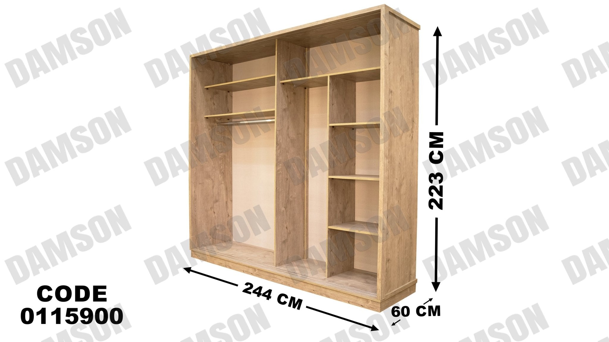 غرفة نوم ماستر 159 - Damson Furnitureغرفة نوم ماستر 159