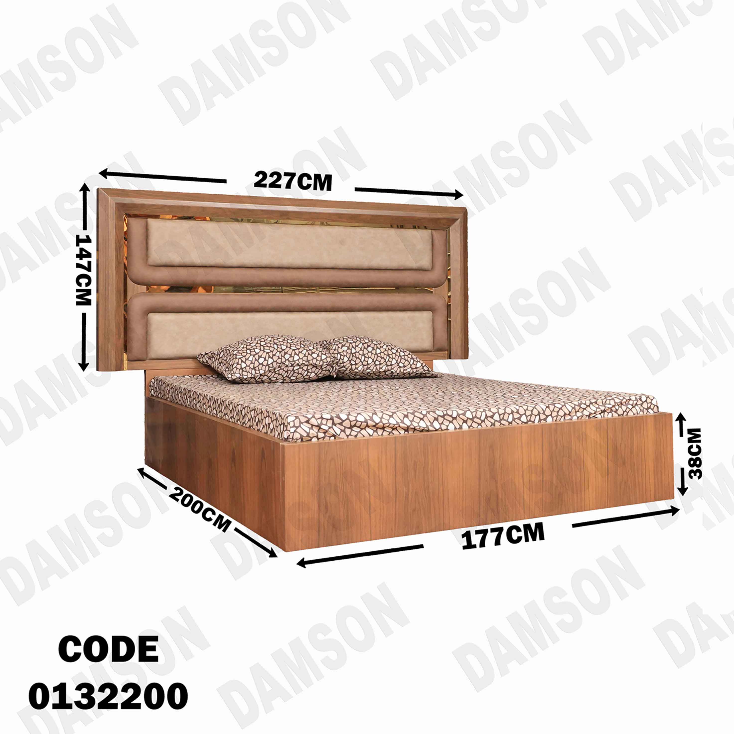 ⁨غرفة نوم ماستر 322 - Damson Furniture⁨غرفة نوم ماستر 322