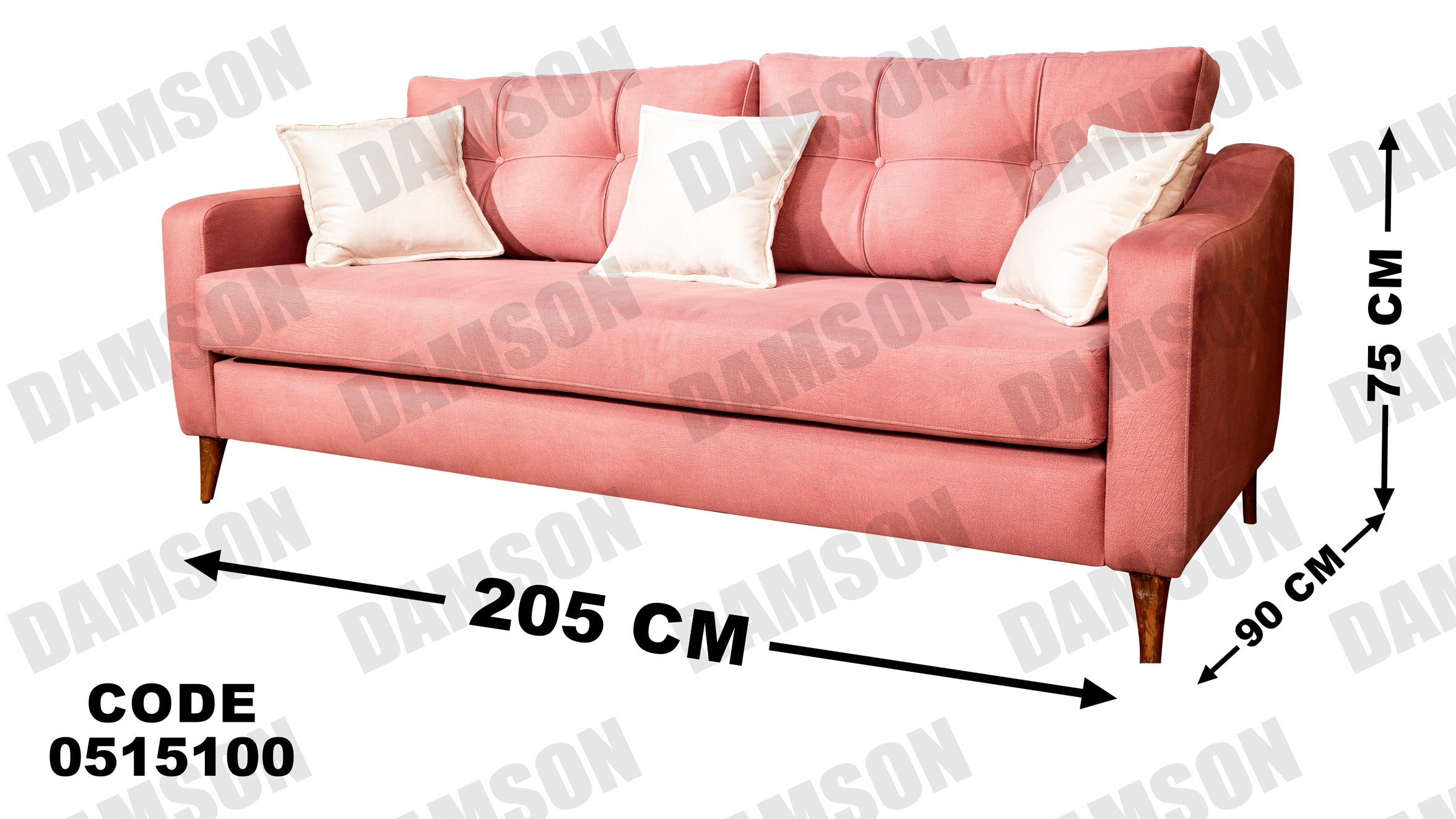 كنبة 3-151 - Damson Furnitureكنبة 3-151