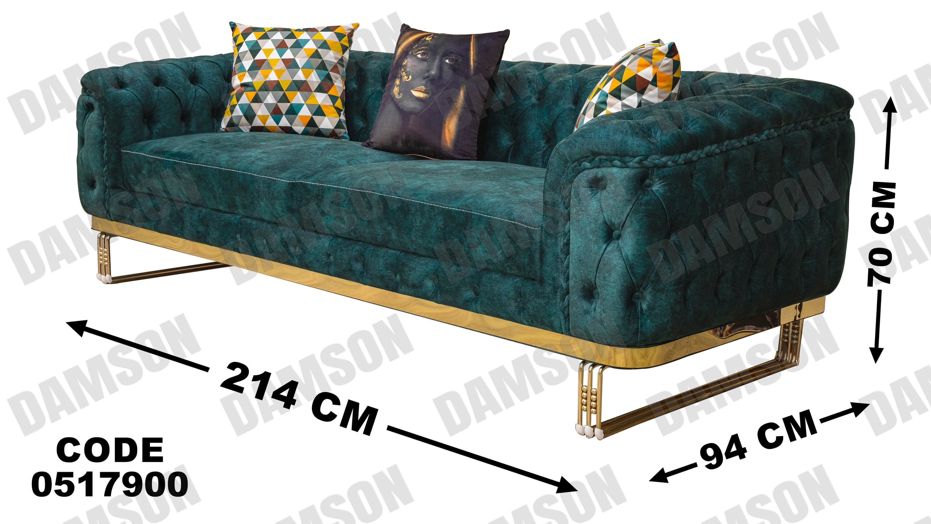 كنبة 3-179 - Damson Furnitureكنبة 3-179