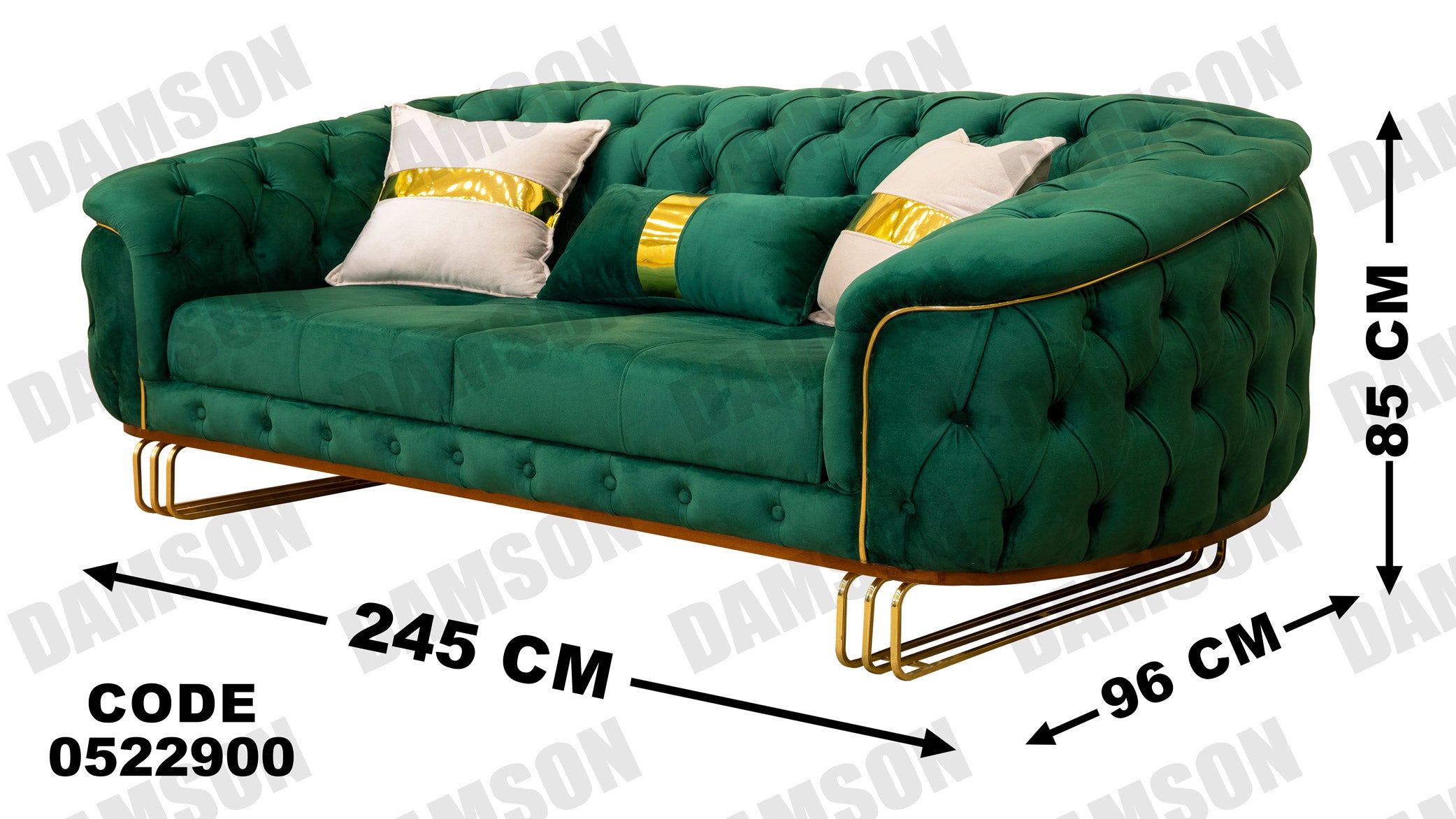 كنبة 3-229 - Damson Furnitureكنبة 3-229