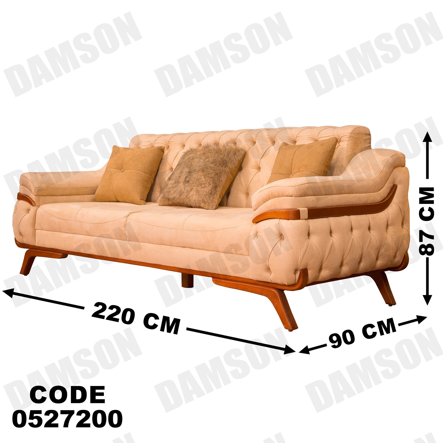 كنبة 3-272 - Damson Furnitureكنبة 3-272