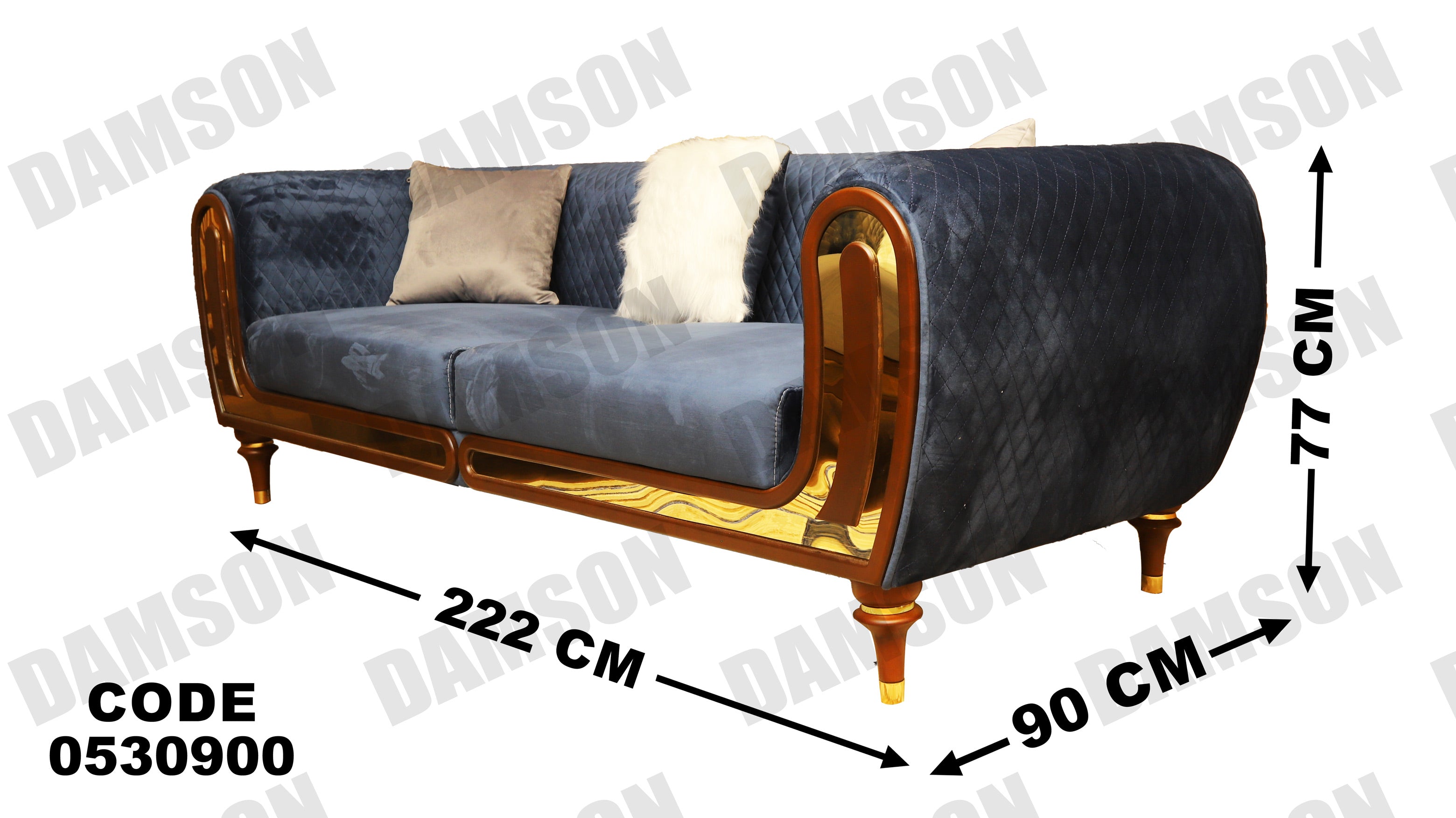 كنبة 3-309 - Damson Furnitureكنبة 3-309