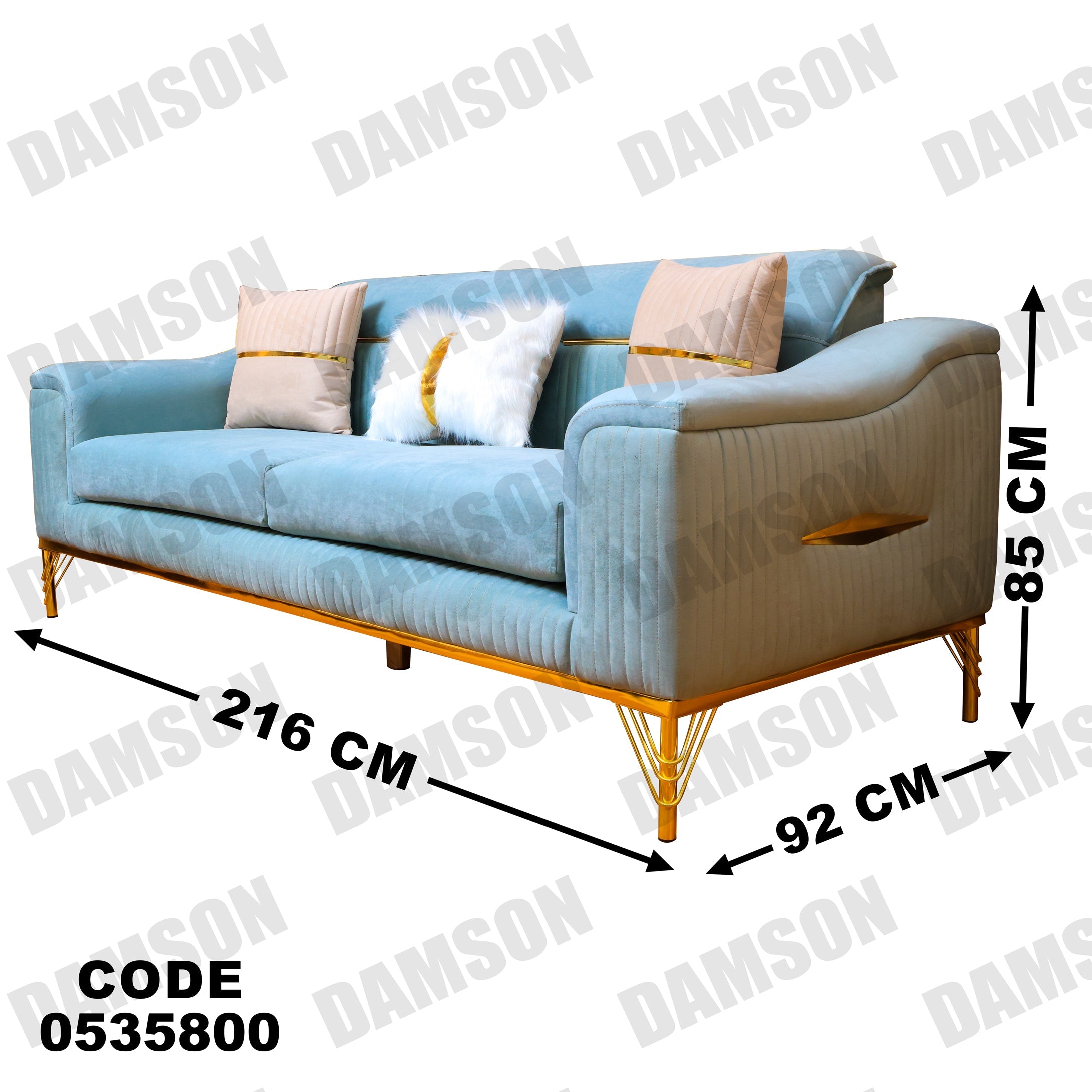 كنبة 3-358 - Damson Furnitureكنبة 3-358