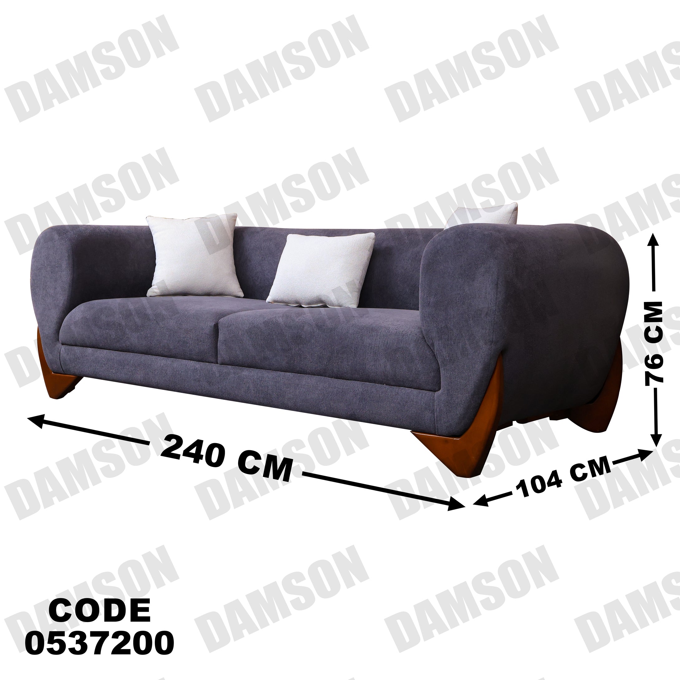 كنبة 3-372 - Damson Furnitureكنبة 3-372