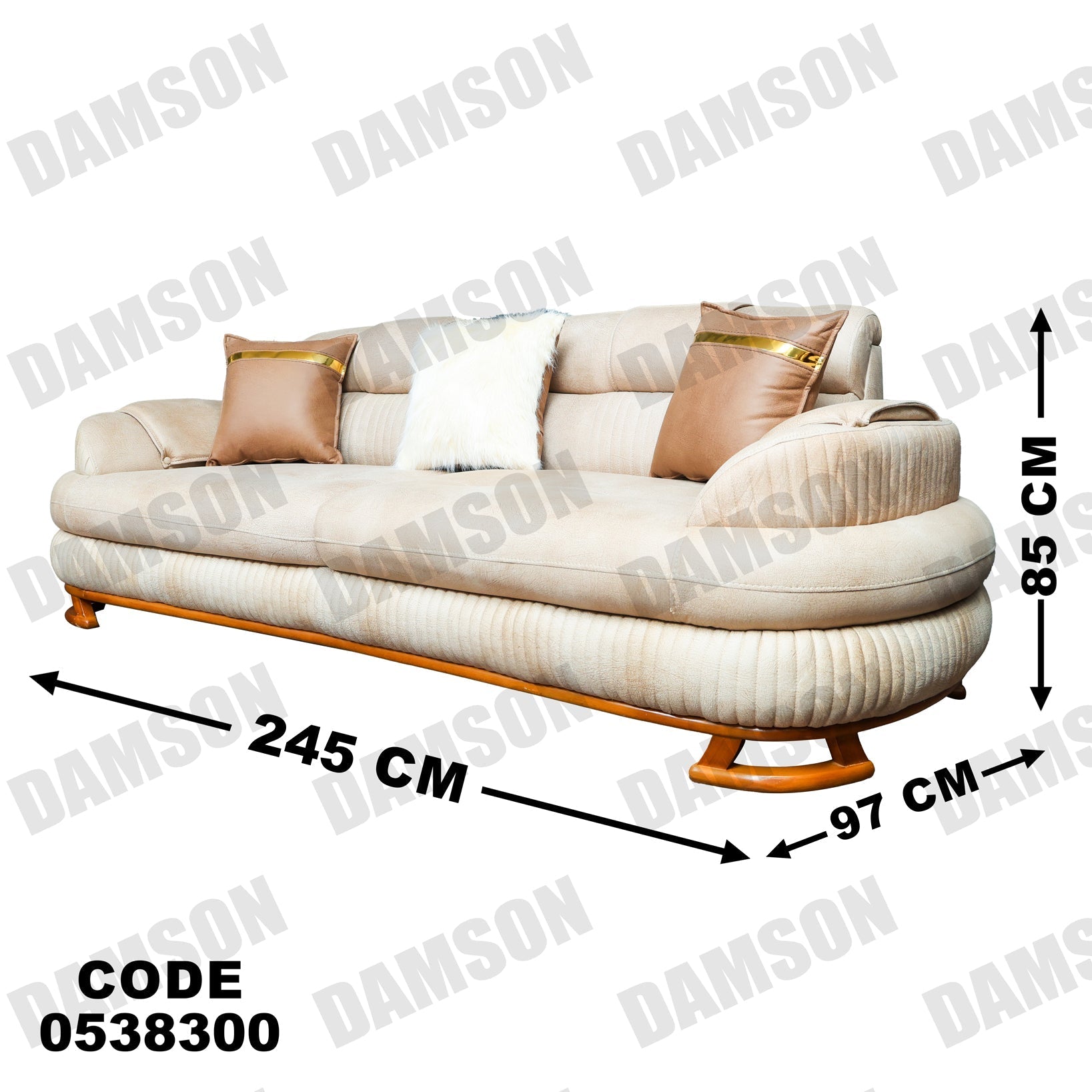 كنبة 3-383 - Damson Furnitureكنبة 3-383