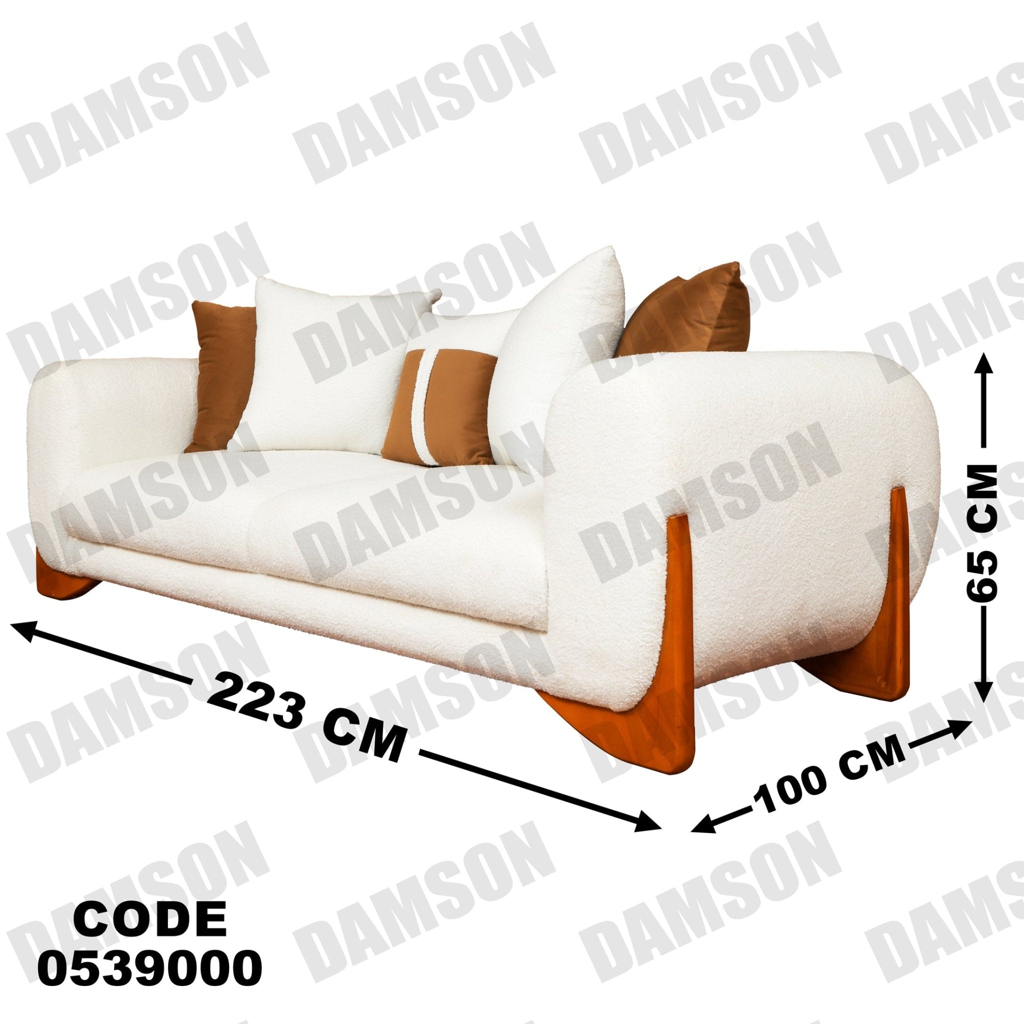 كنبة 3-390 - Damson Furnitureكنبة 3-390