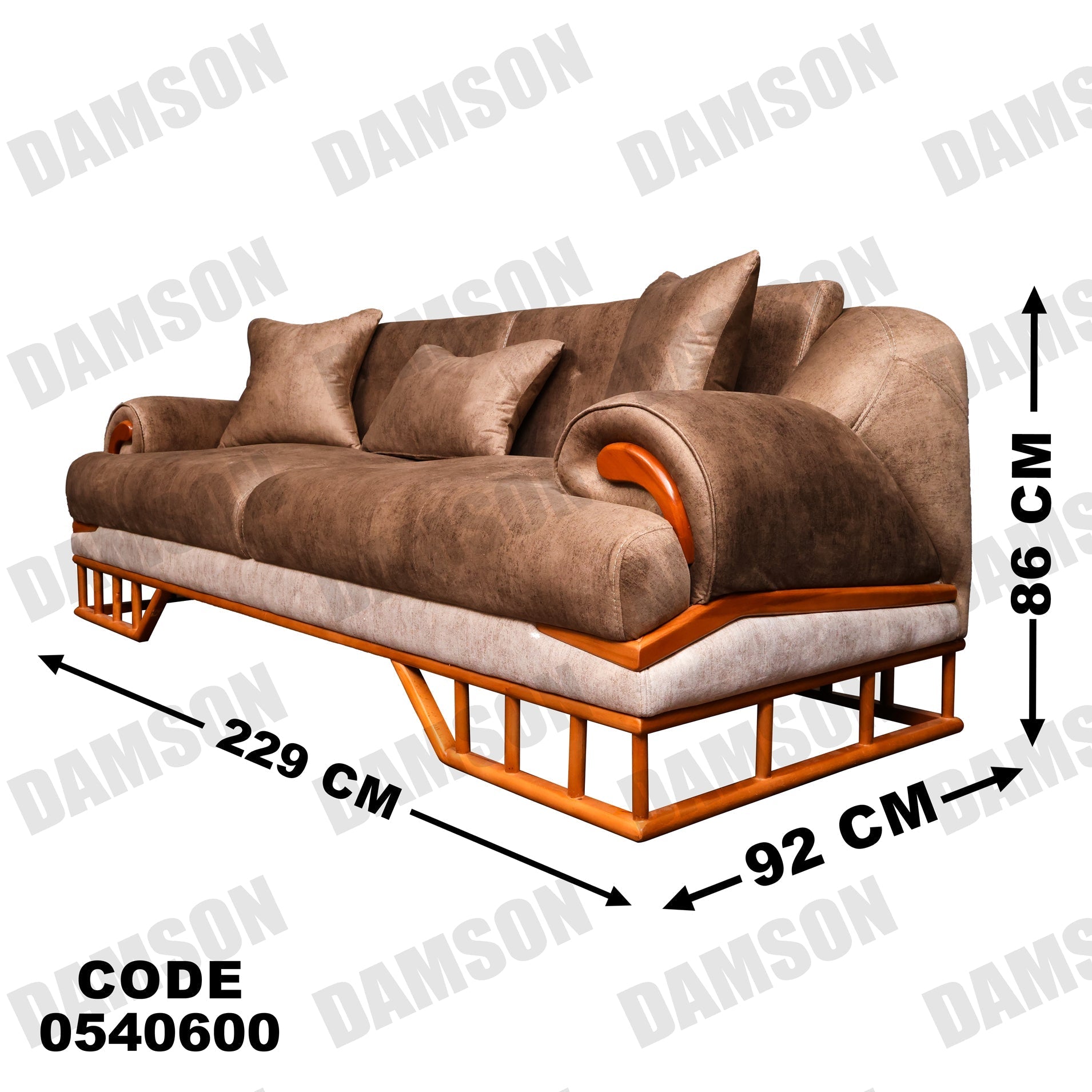 كنبة 3-406 - Damson Furnitureكنبة 3-406
