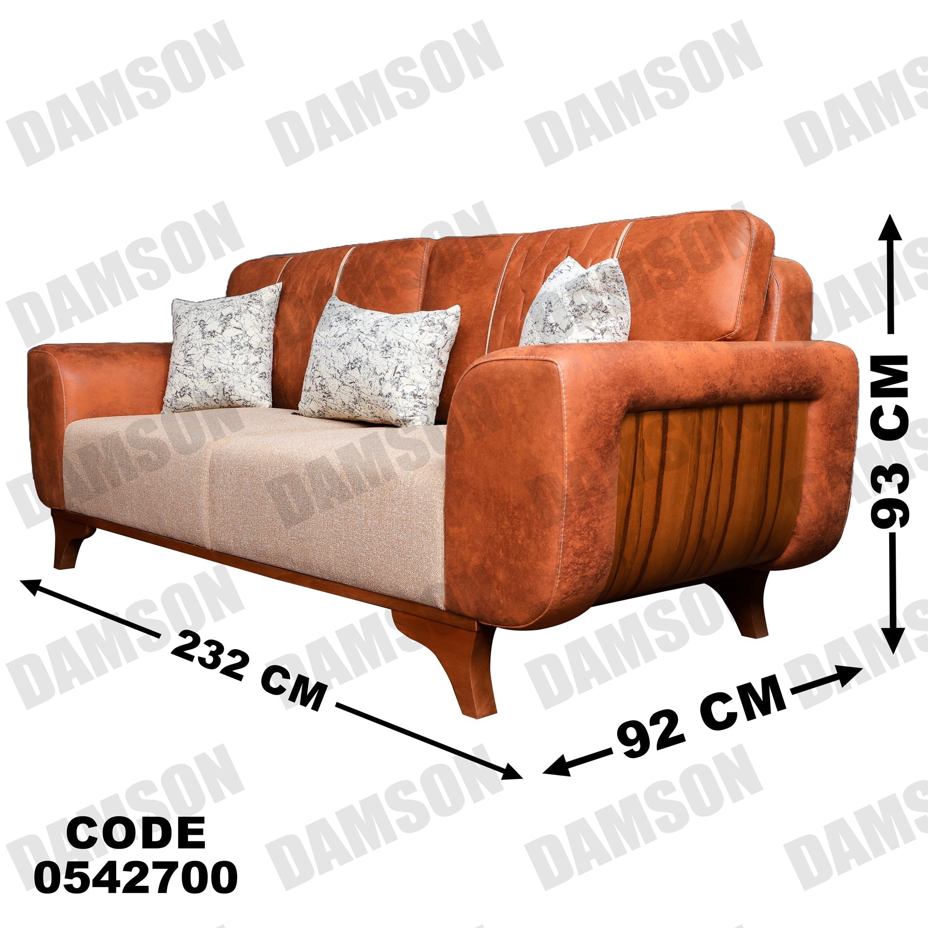 كنبة 3-427 - Damson Furnitureكنبة 3-427