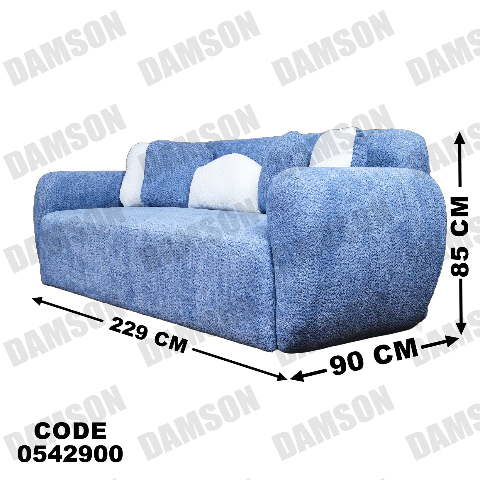 كنبة 3-429 - Damson Furnitureكنبة 3-429