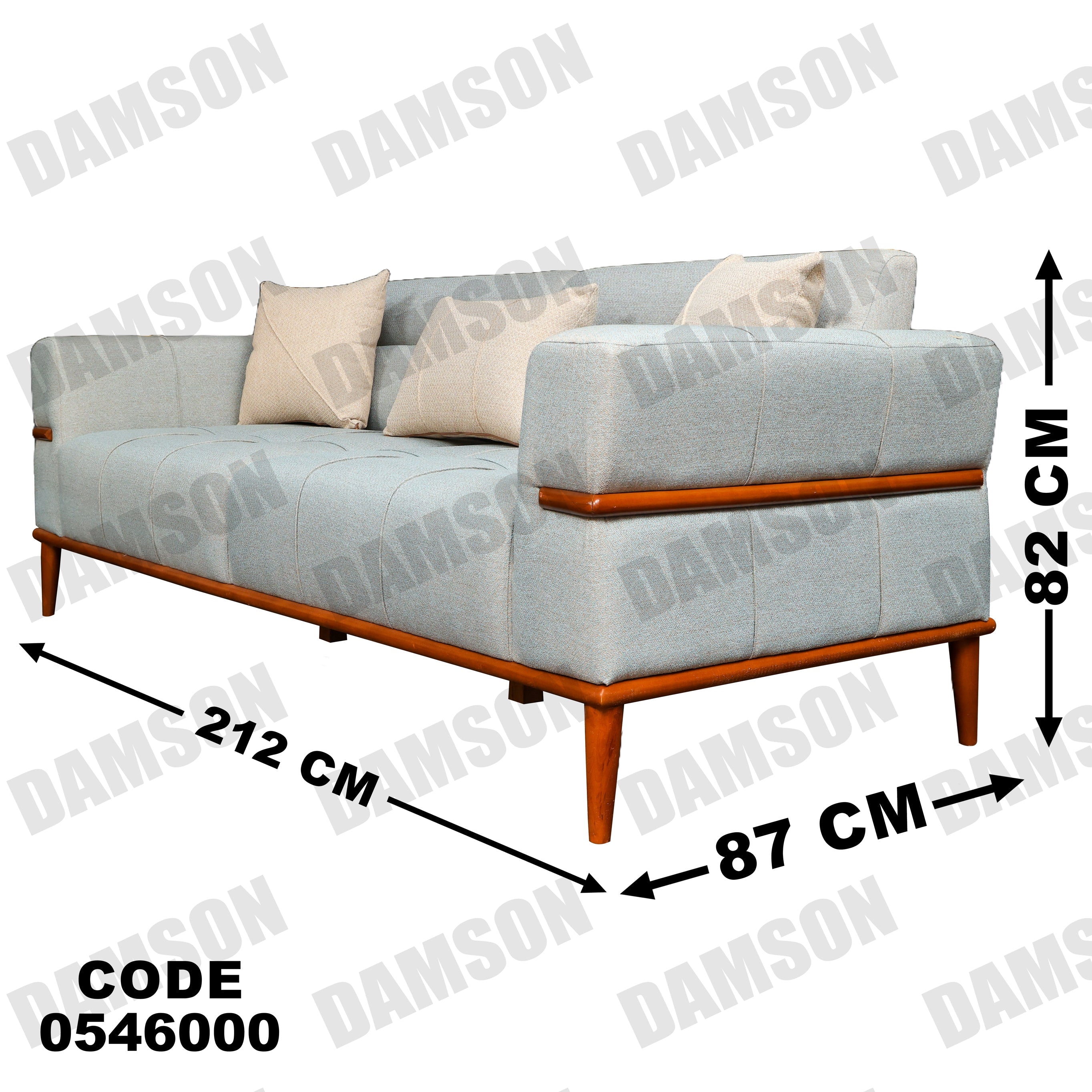 كنبة 3-460 - Damson Furnitureكنبة 3-460