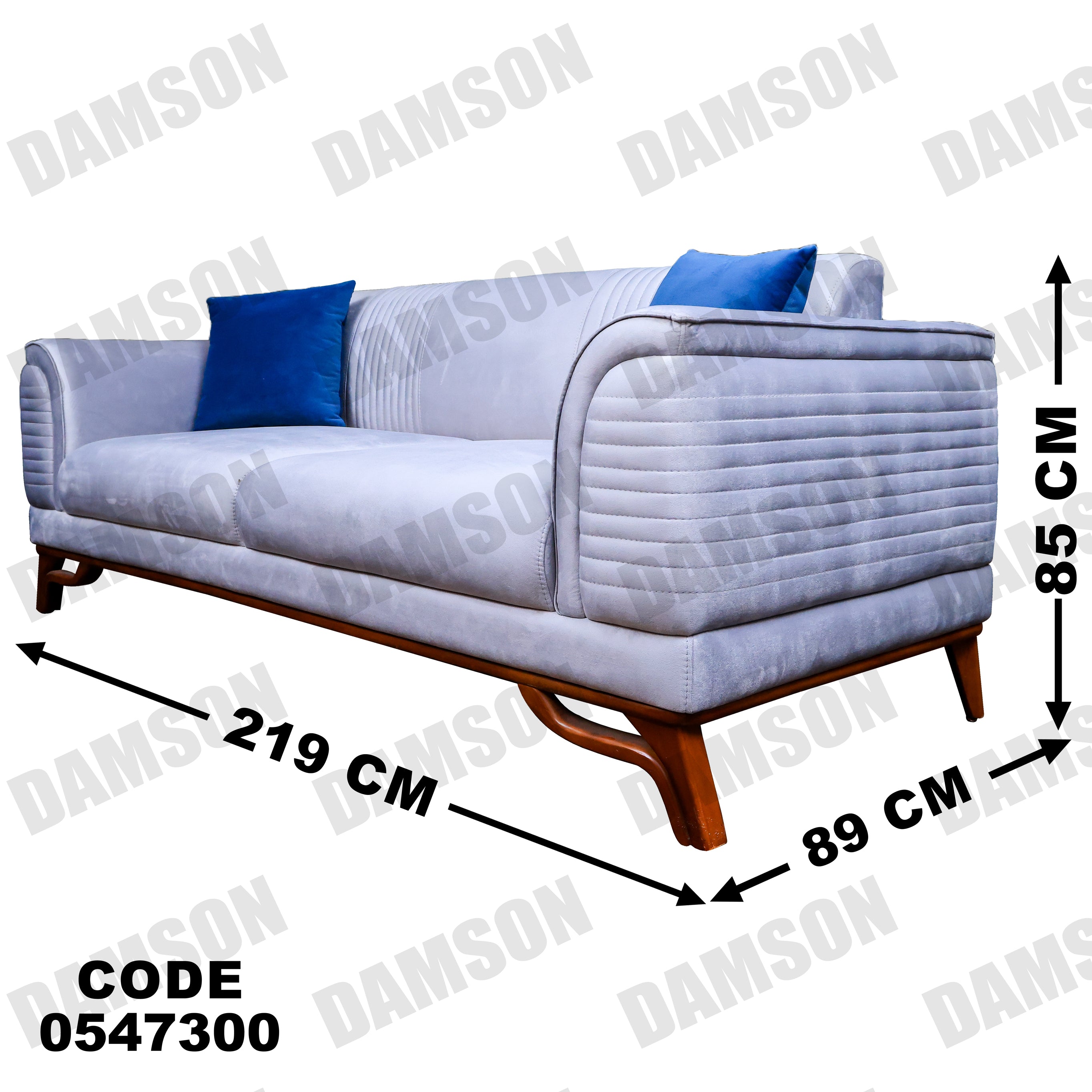 كنبة 3 - 473 - Damson Furnitureكنبة 3 - 473