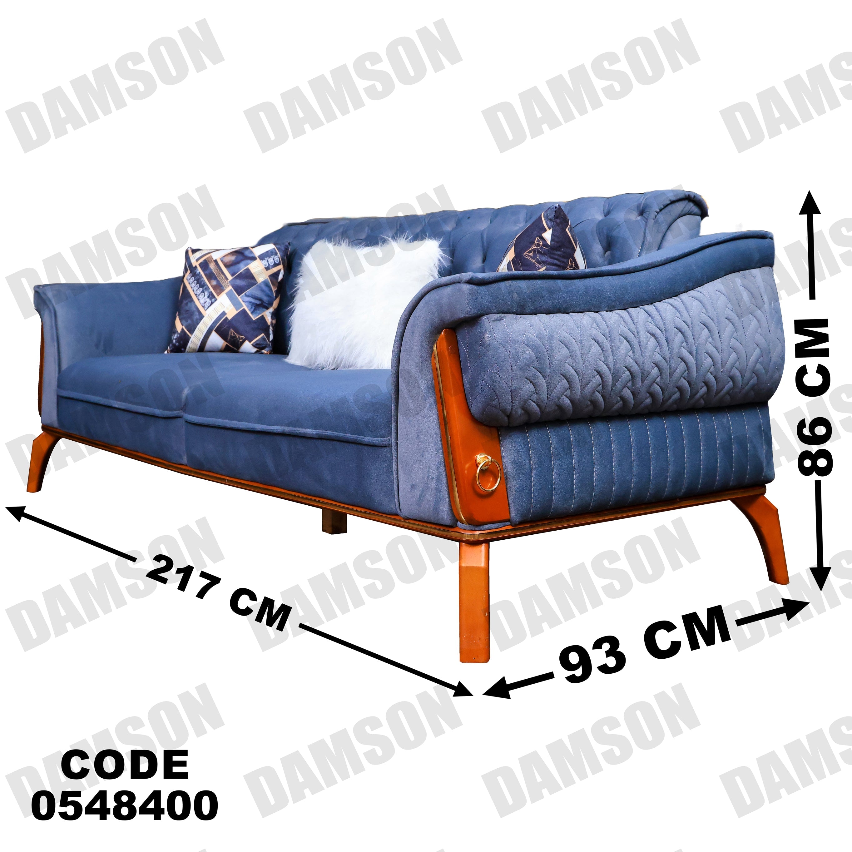 كنبة 3 - 484 - Damson Furnitureكنبة 3 - 484