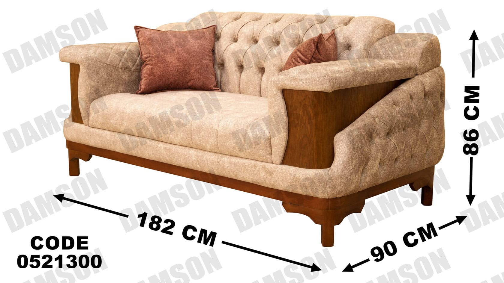 كنبة 4-213 - Damson Furnitureكنبة 4-213