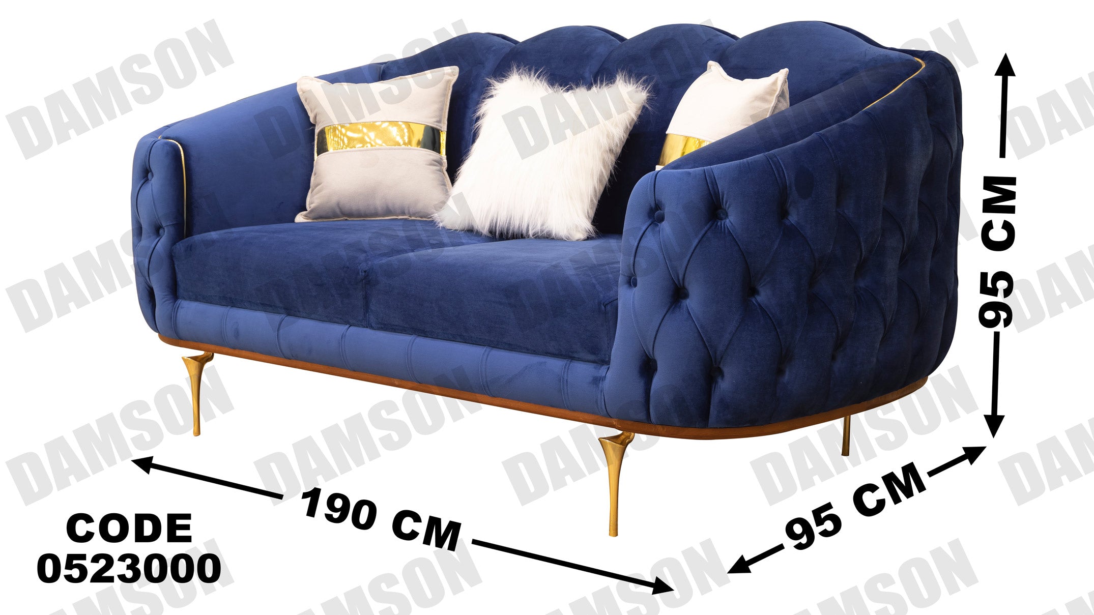 كنبة 4-230 - Damson Furnitureكنبة 4-230