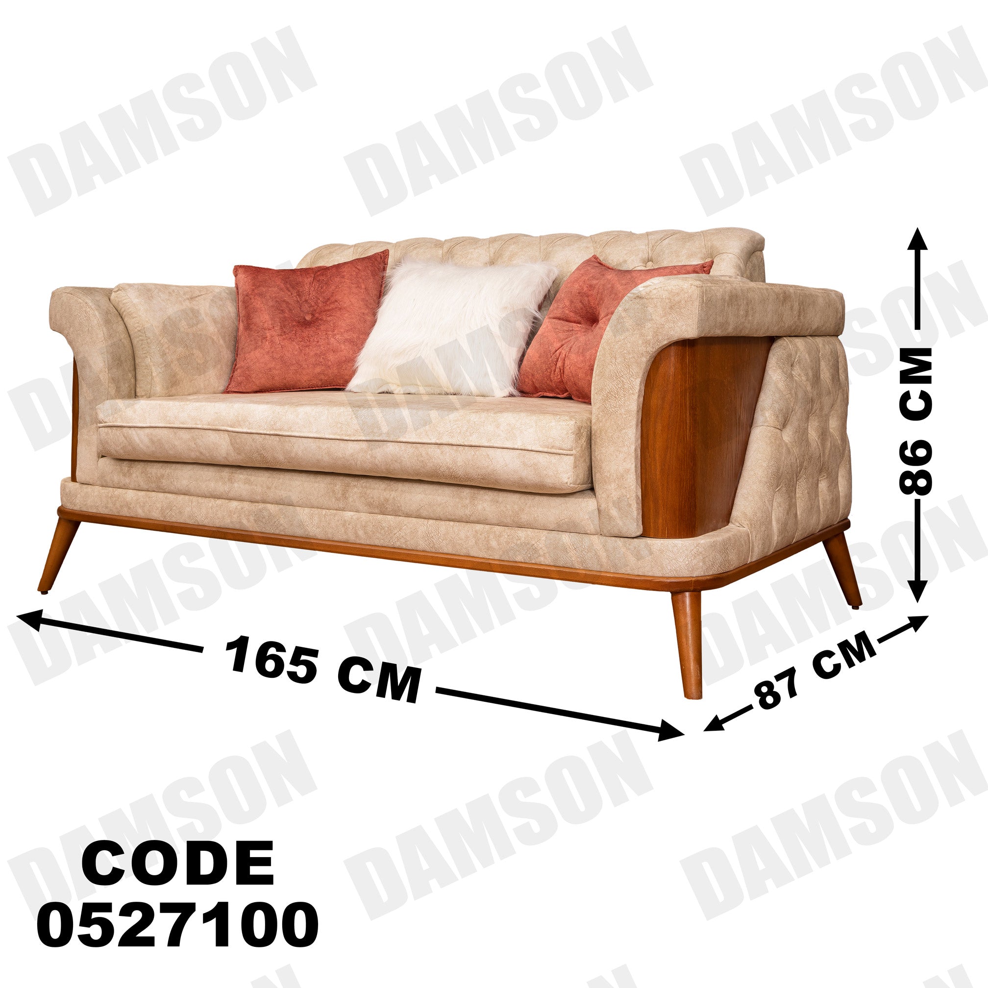 كنبة 4 - 271 - Damson Furnitureكنبة 4 - 271