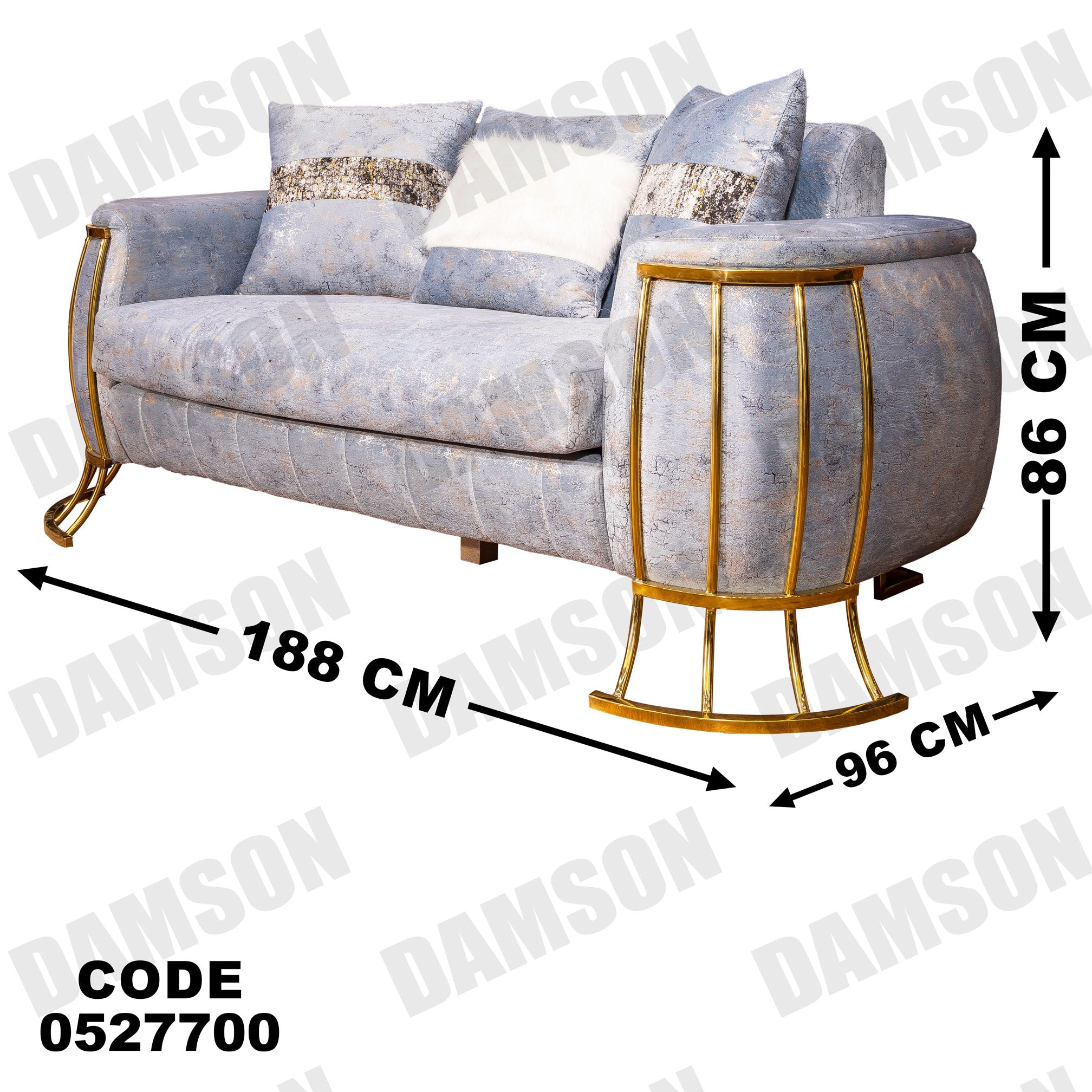 كنبة 4-277 - Damson Furnitureكنبة 4-277