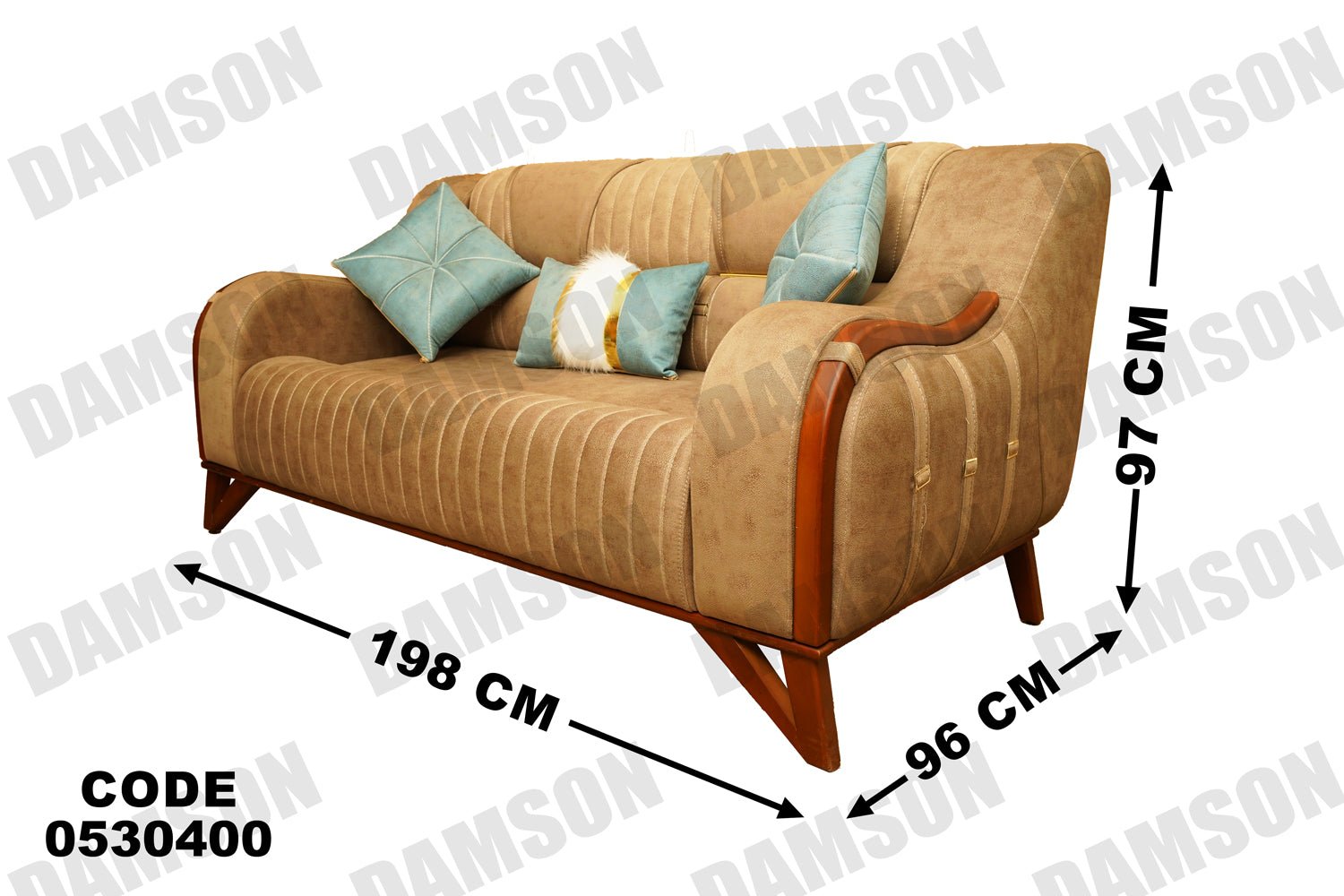 كنبة 4-304 - Damson Furnitureكنبة 4-304